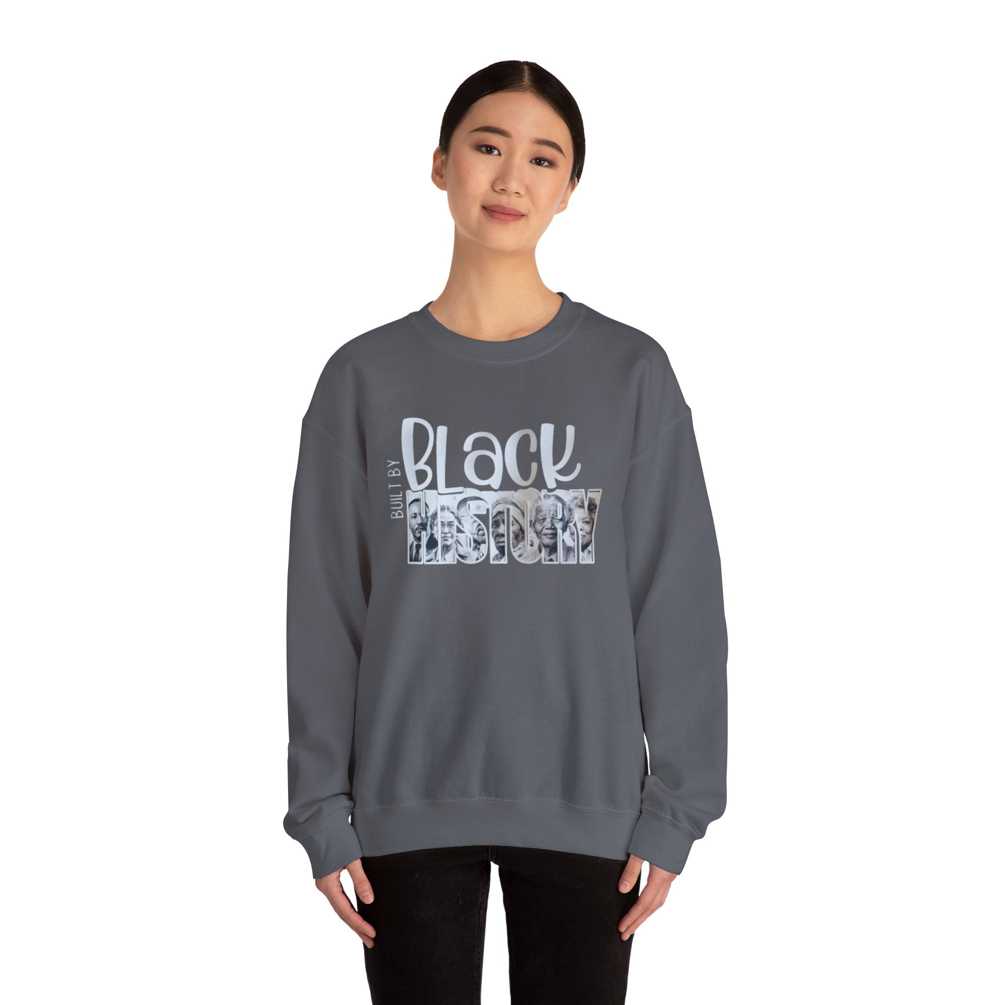 Built By Black History Unisex Crew Neck Sweatshirt