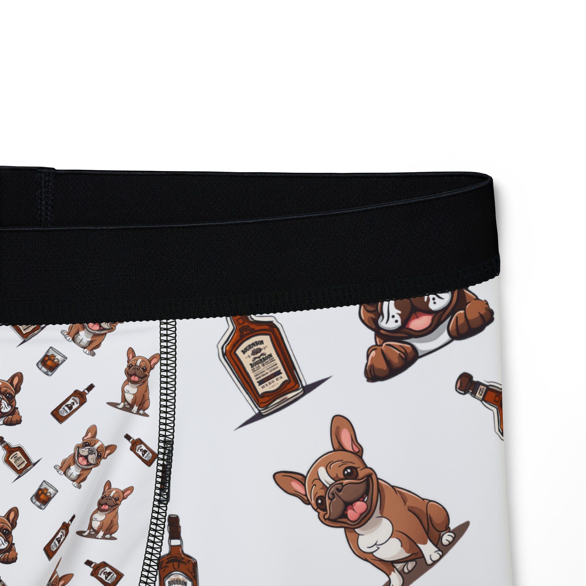 Tipsy Bully Bulldogs & Bourbon Men's Underwear (French/Brown)