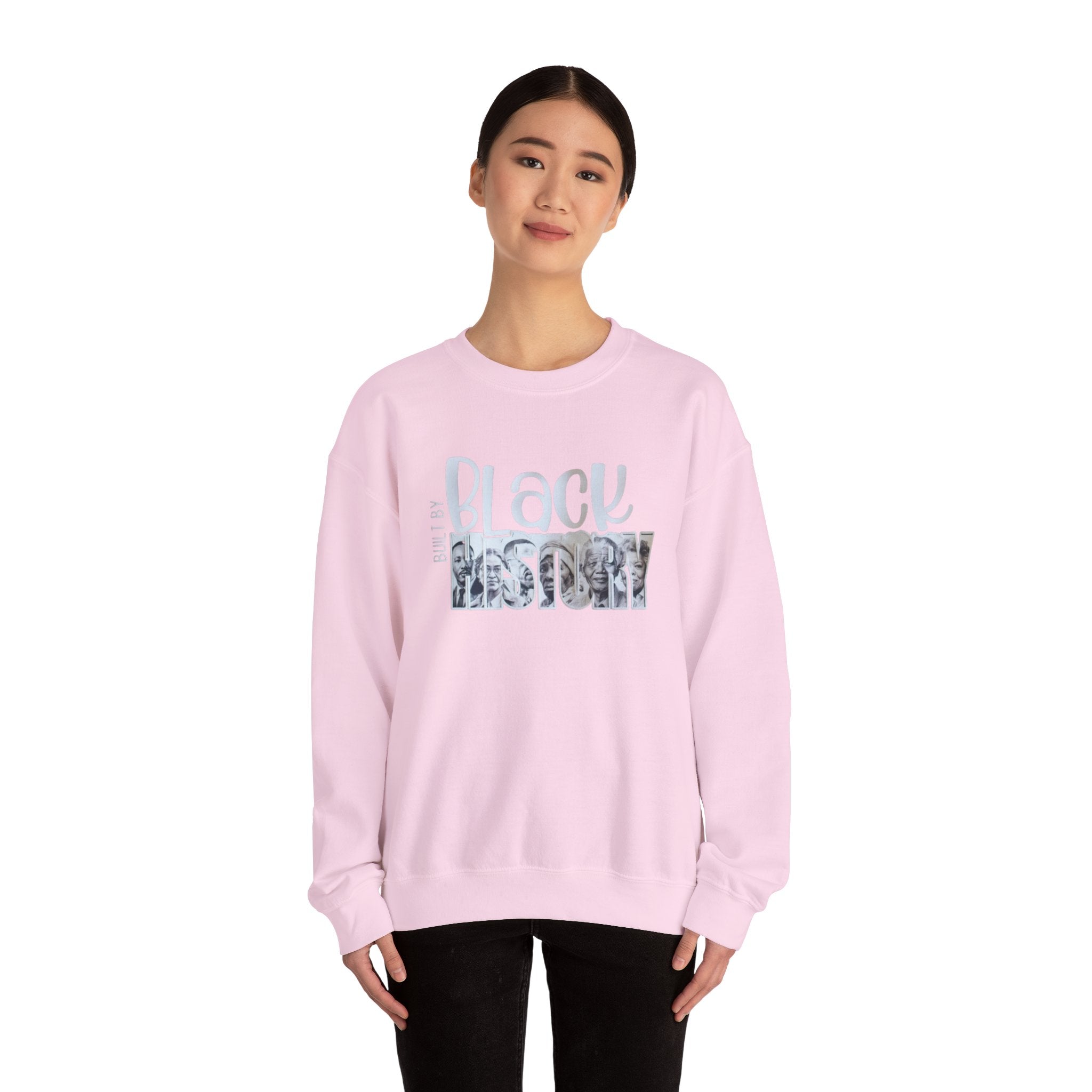 Built By Black History Unisex Crew Neck Sweatshirt