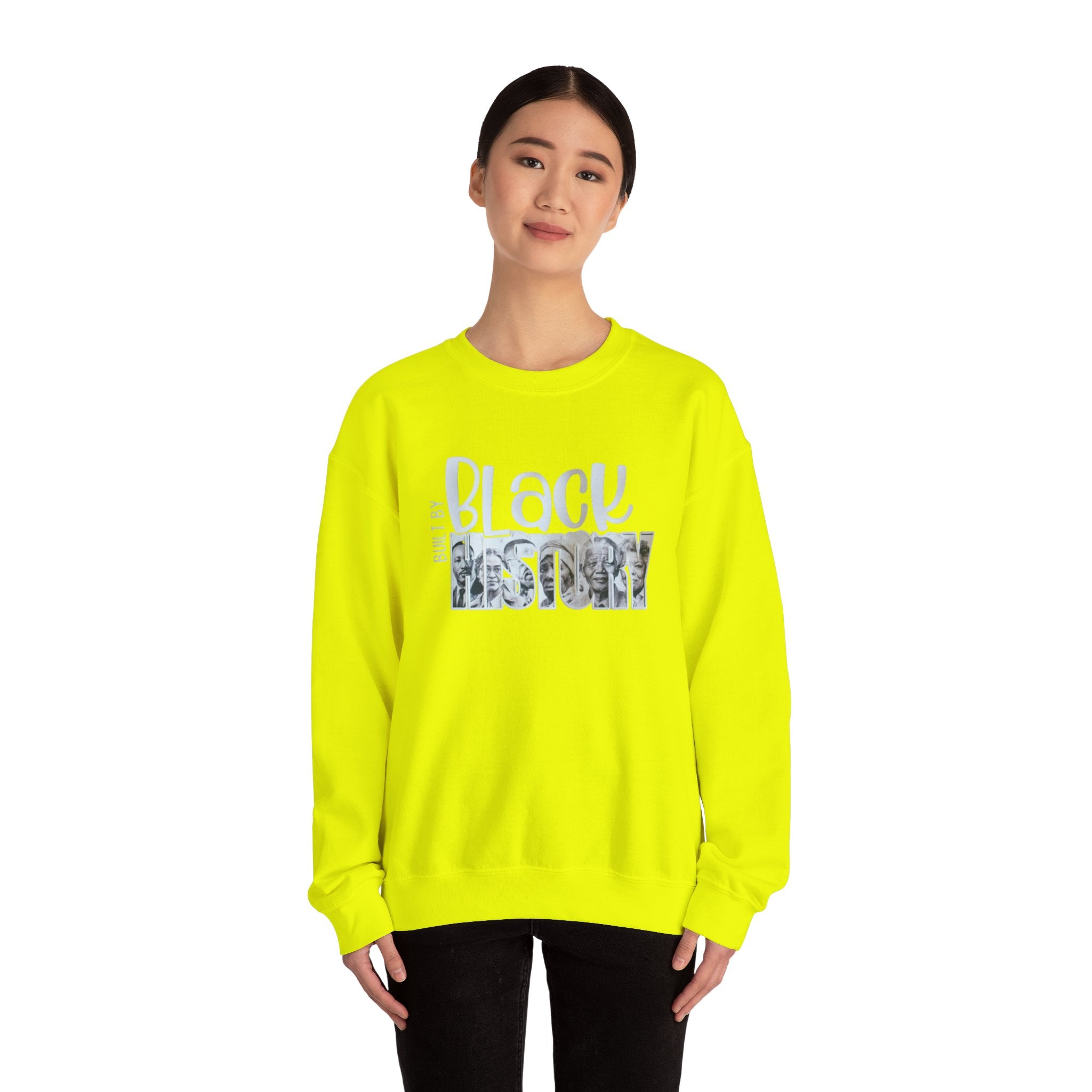 Built By Black History Unisex Crew Neck Sweatshirt