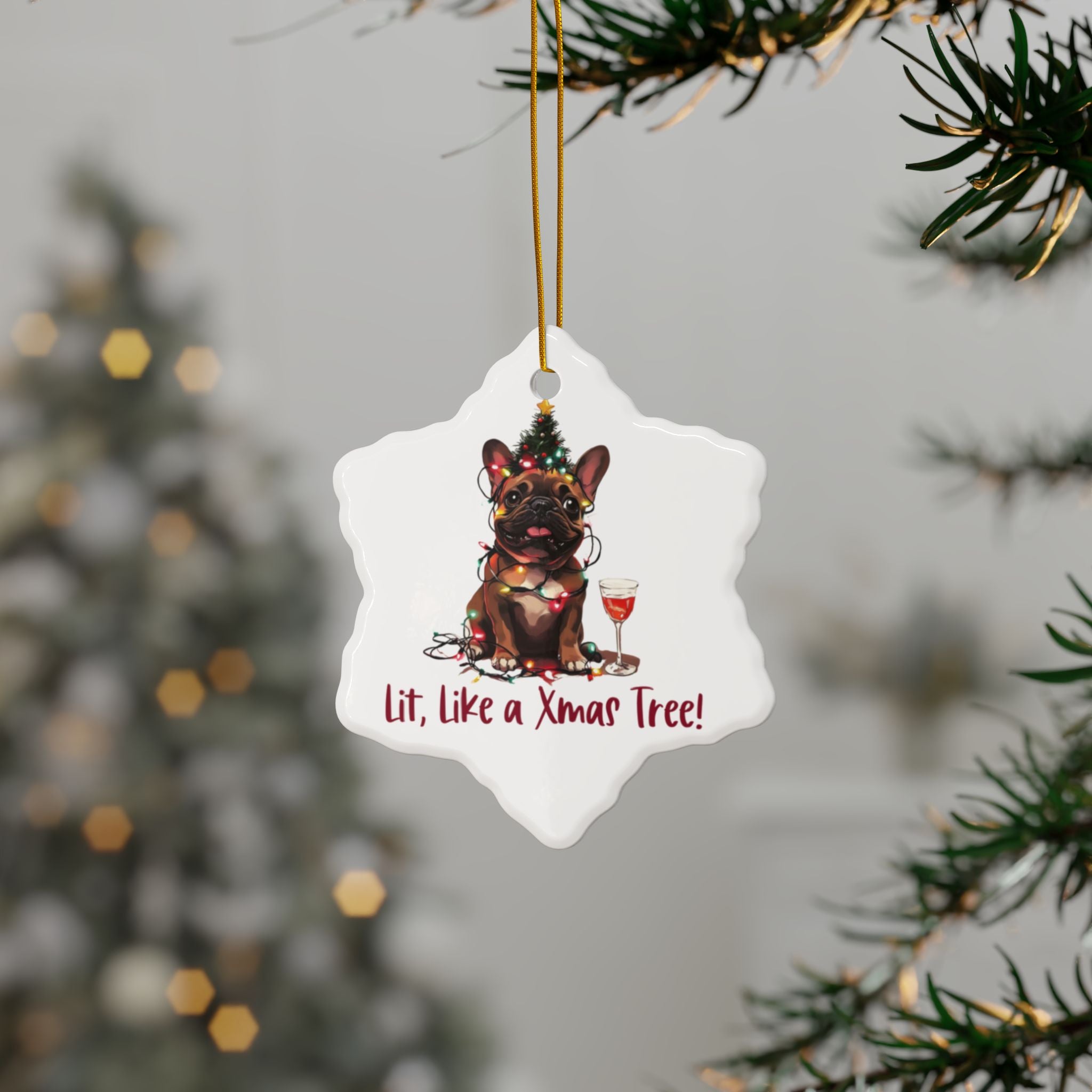 Lit, Like a Xmas Tree Ornament (1pc, 3pcs, 5pcs, 10pcs/French)