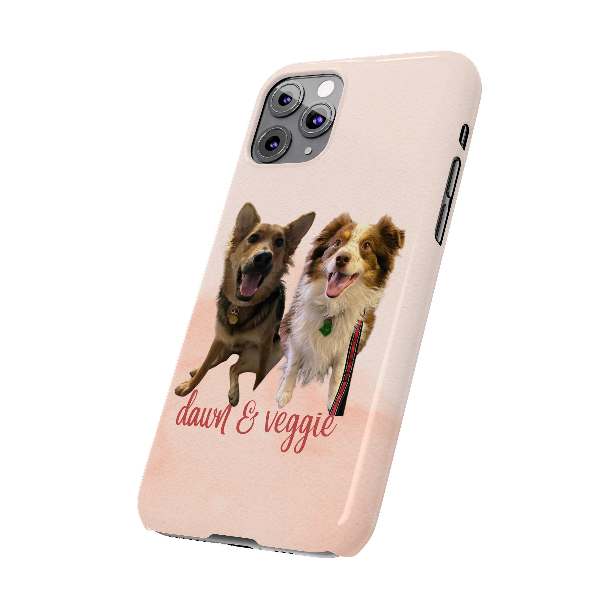 Dog iPhone Cases (Dawn/Veggie)