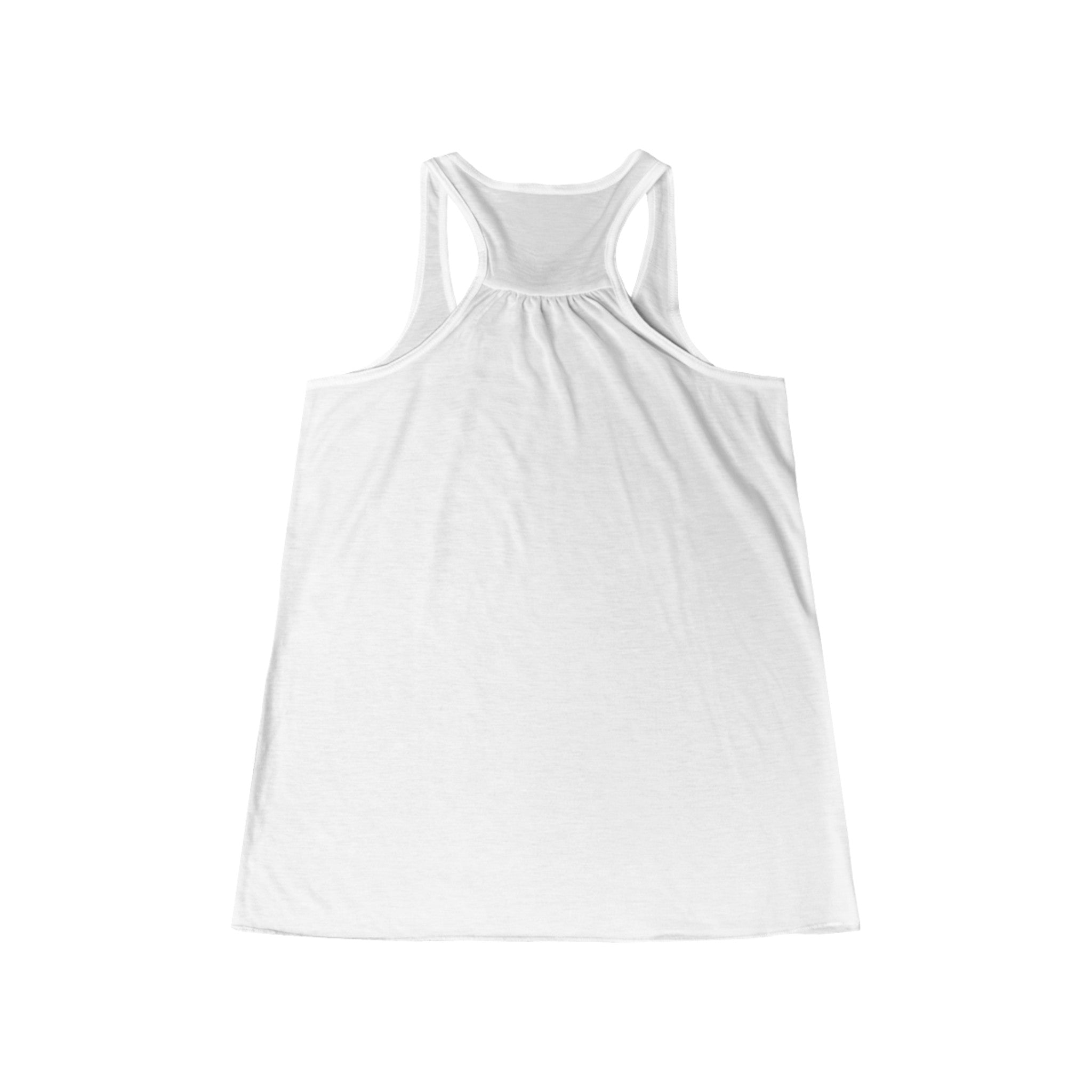 Red, White & Drool Women's Flowy Racerback Tank (English)