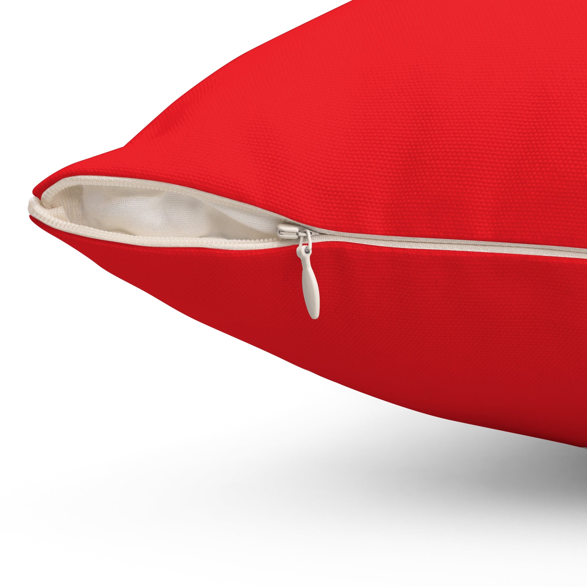 “Santa’s Tipsy Crew” Christmas pillow (red/English)