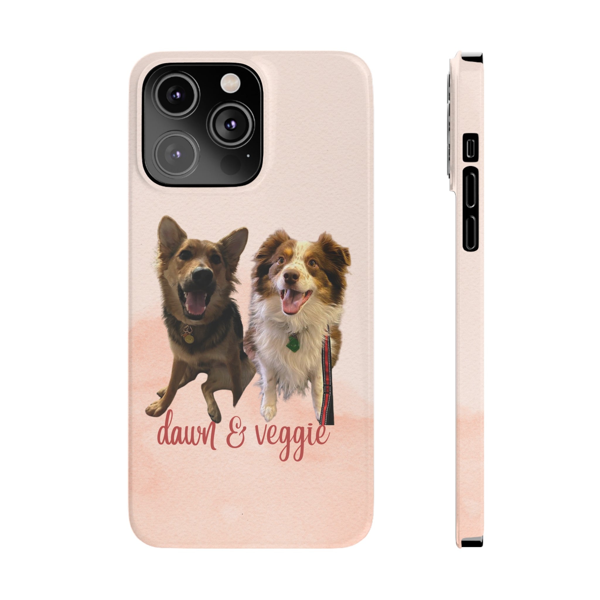 Dog iPhone Cases (Dawn/Veggie)