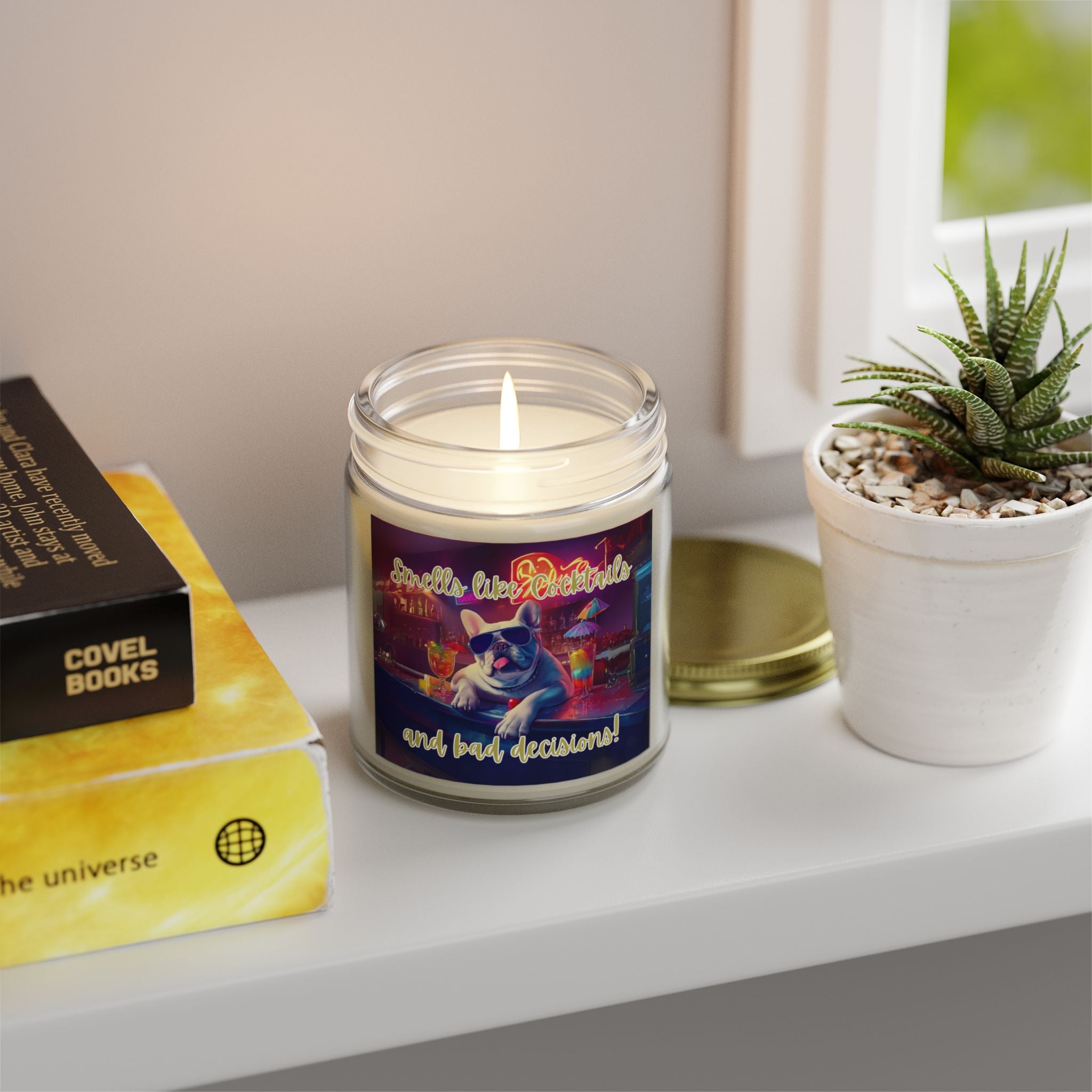 Tipsy Bully Scented Candle option 19 - French Bulldog mom home decor | Tipsy Bully