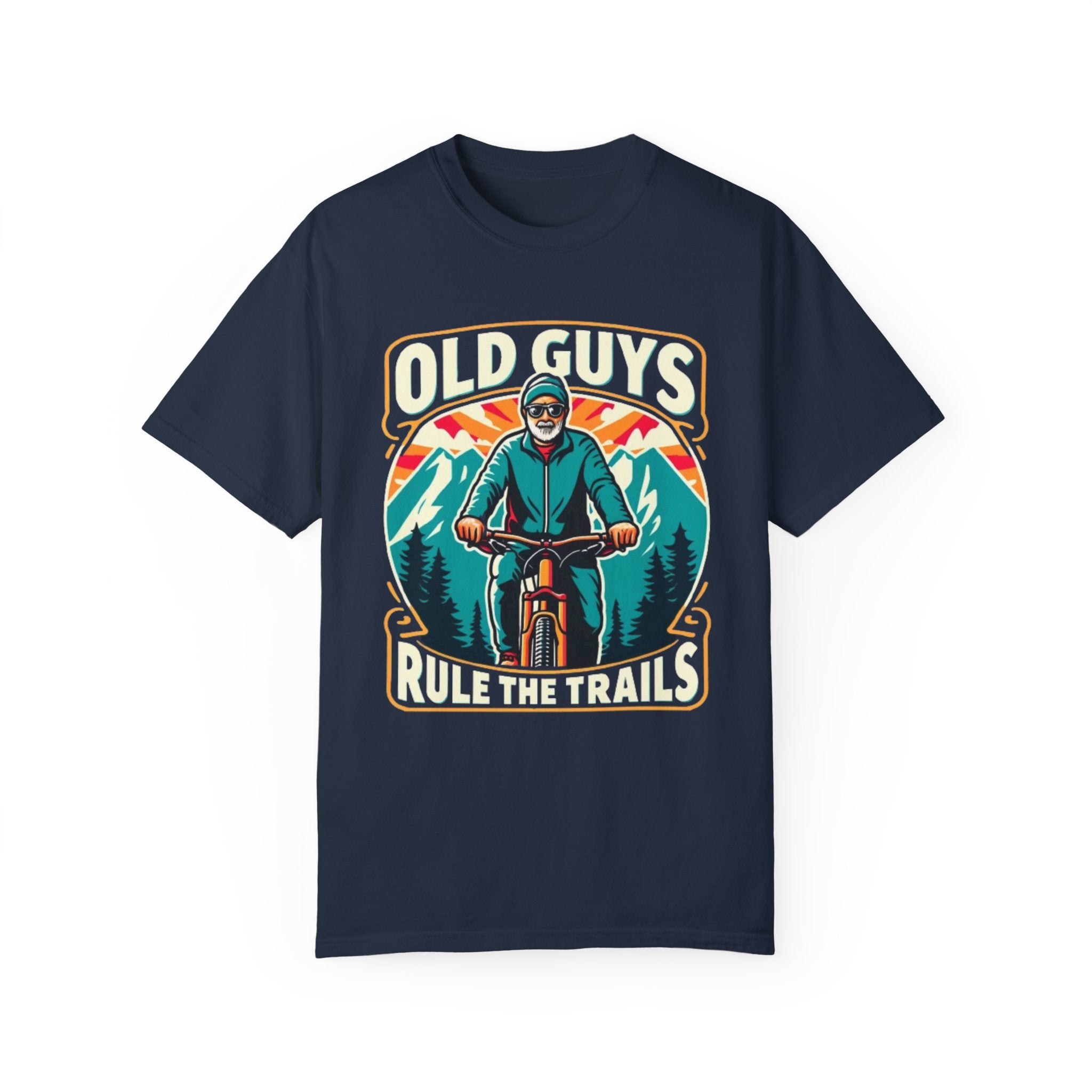Mountain Bike Men's T-Shirt - Old Guys Rule the Trails