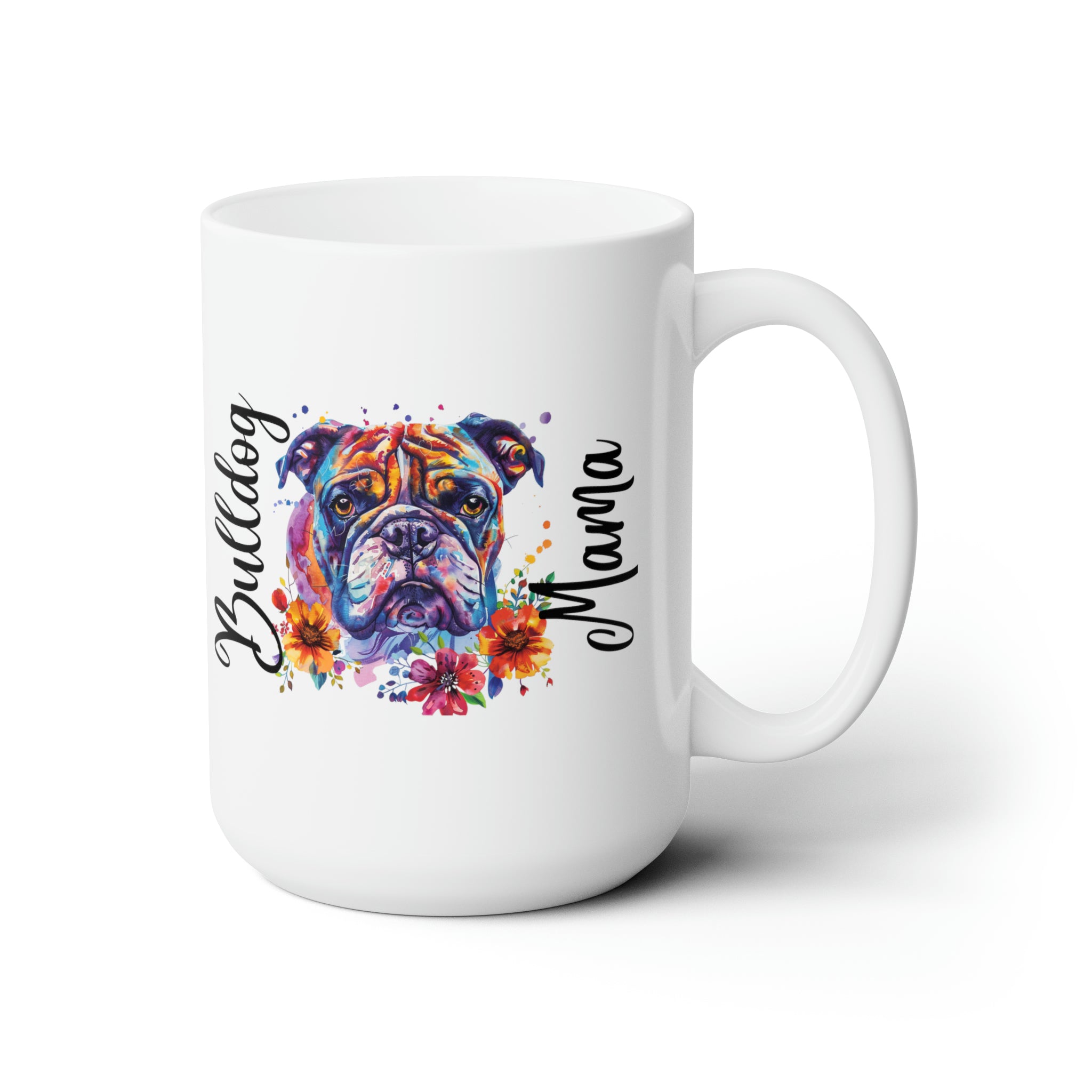 Bulldog Mama Coffee Mug (English)