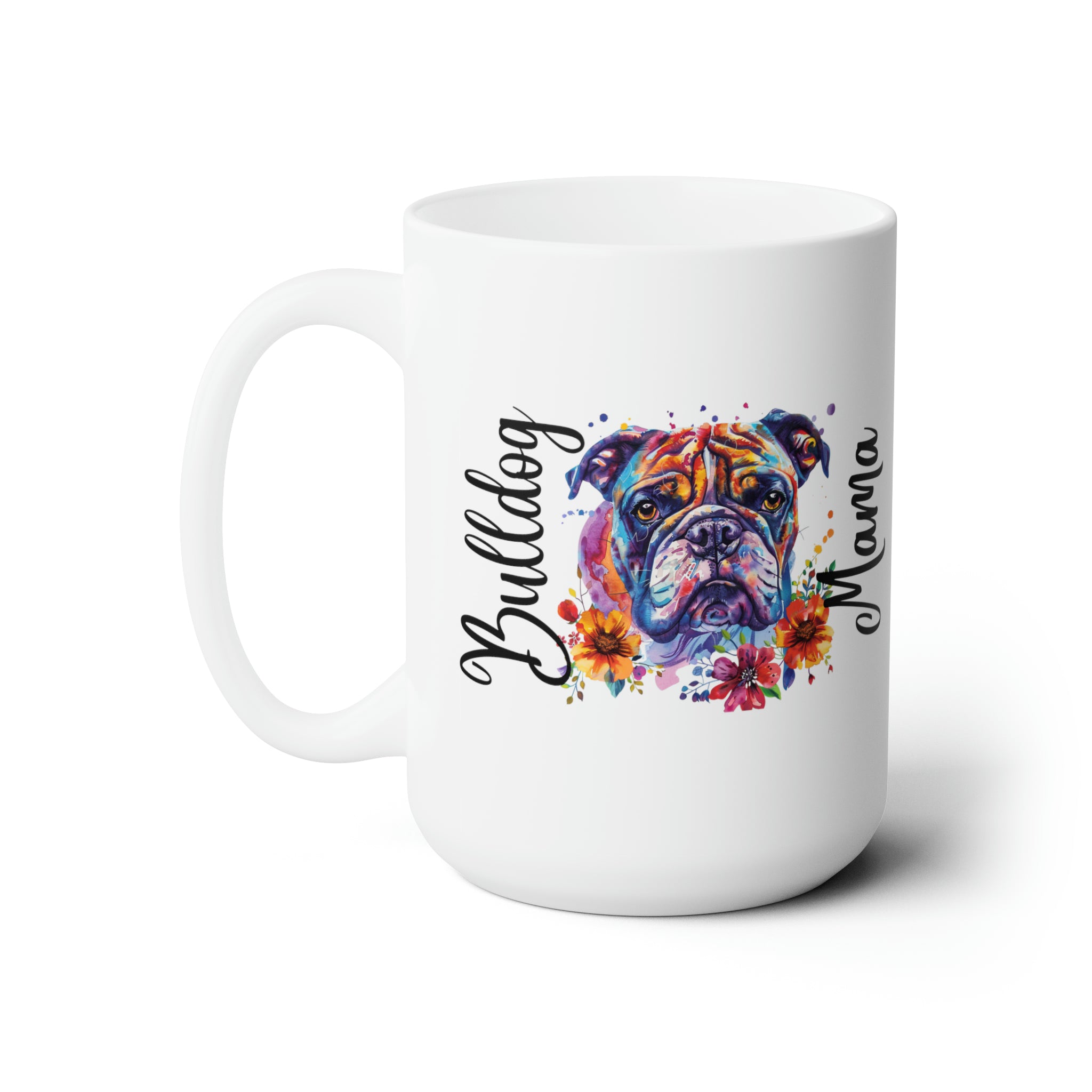 Bulldog Mama Coffee Mug (English)