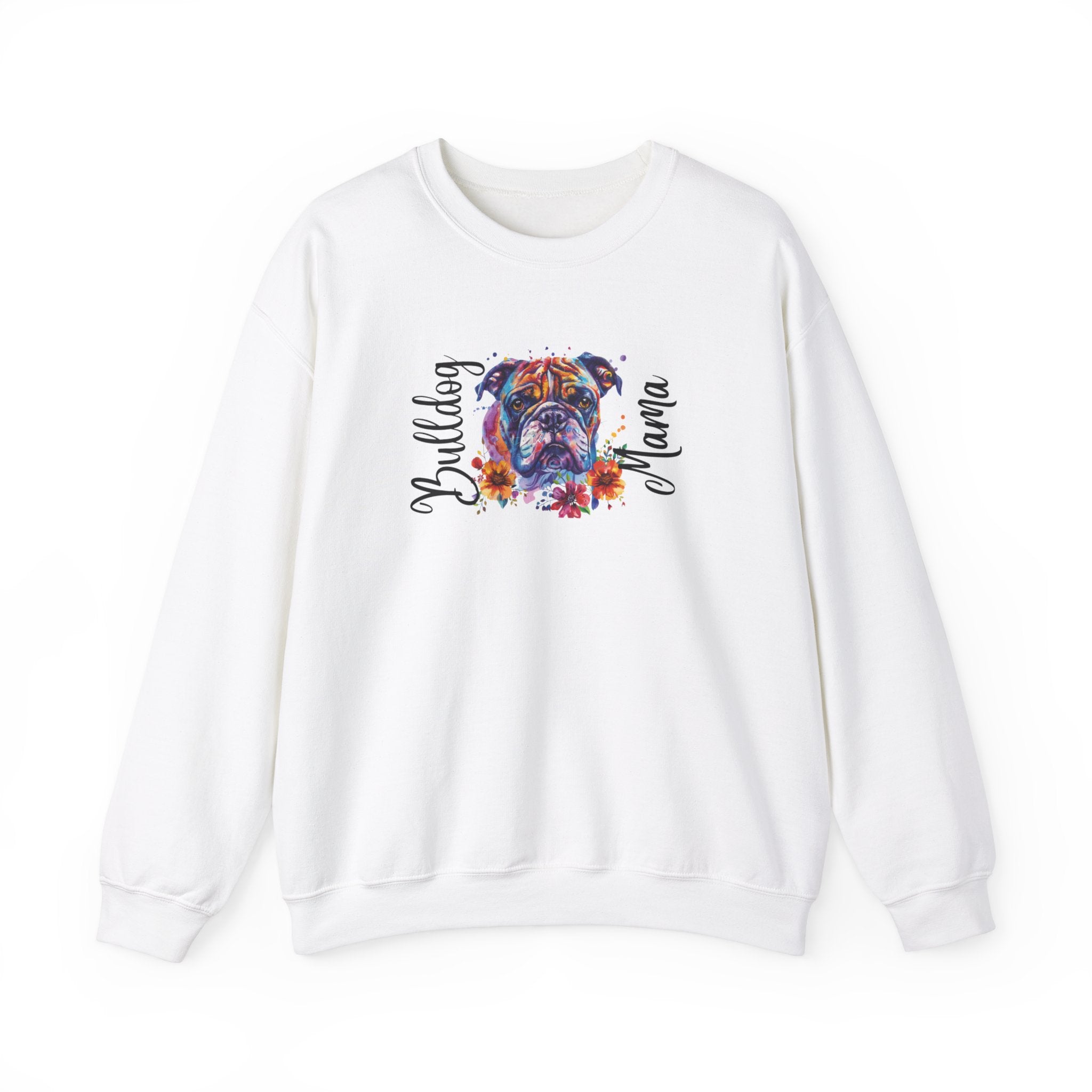 Bulldog Mama crew neck sweatshirt (English)
