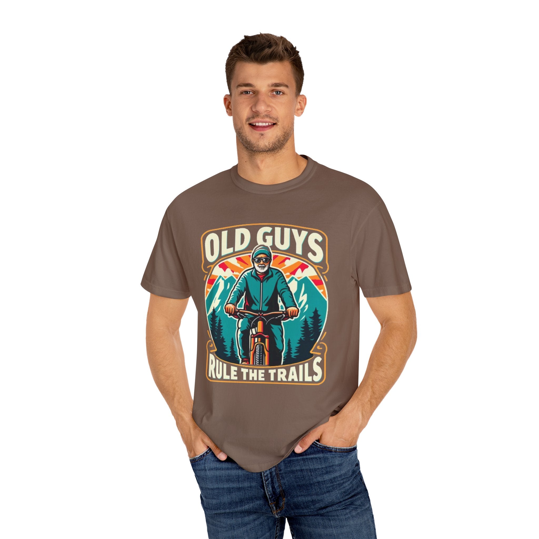 Mountain Bike Men's T-Shirt - Old Guys Rule the Trails