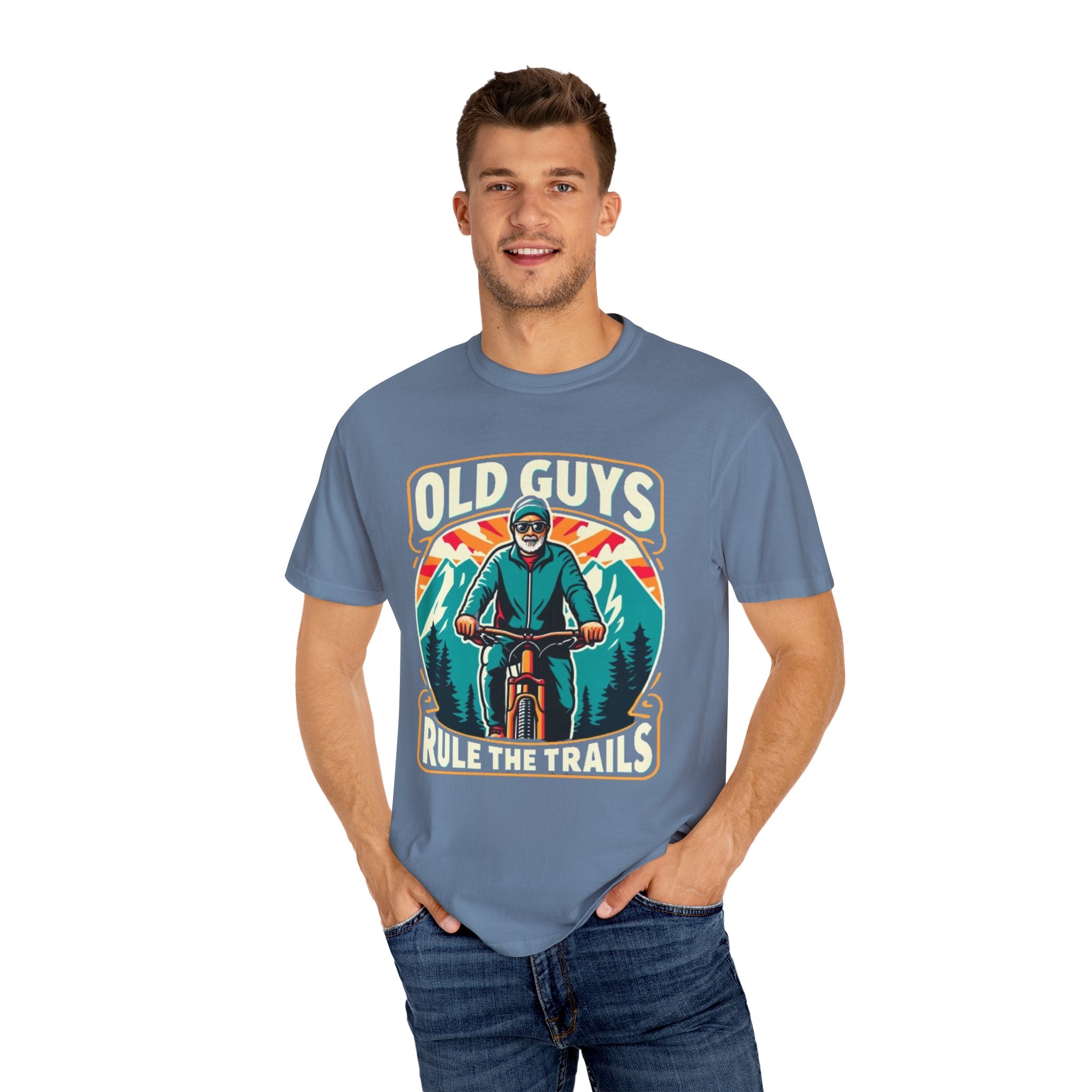 Mountain Bike Men's T-Shirt - Old Guys Rule the Trails