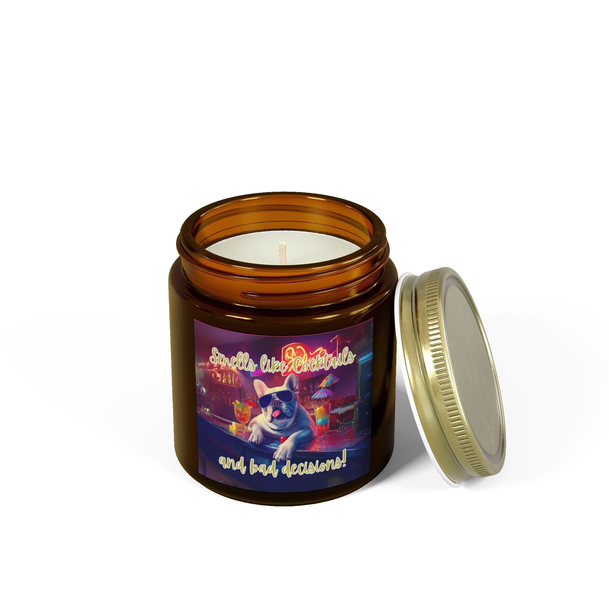 Tipsy Bully Scented Candle option 30 - French Bulldog mom home decor | Tipsy Bully