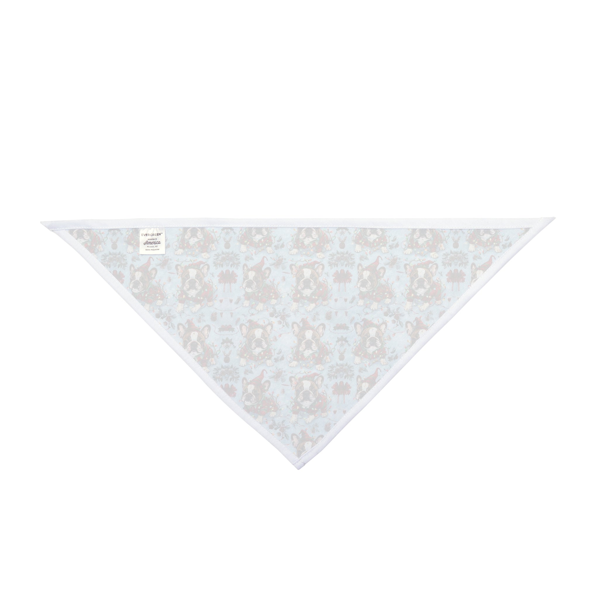 Tipsy Christmas Dog Bandana (French)
