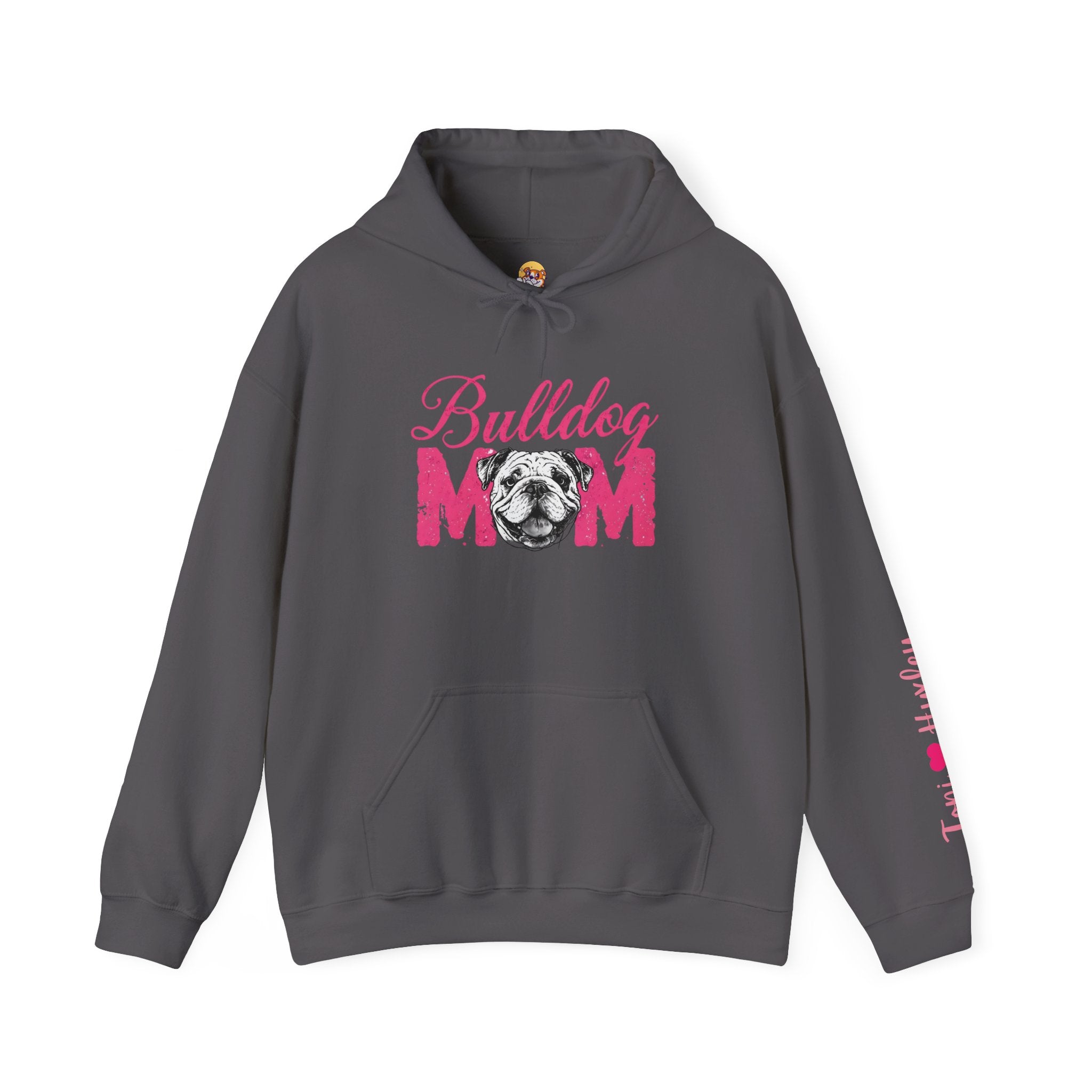 Bulldog Mom Personalized Hoodie (English)
