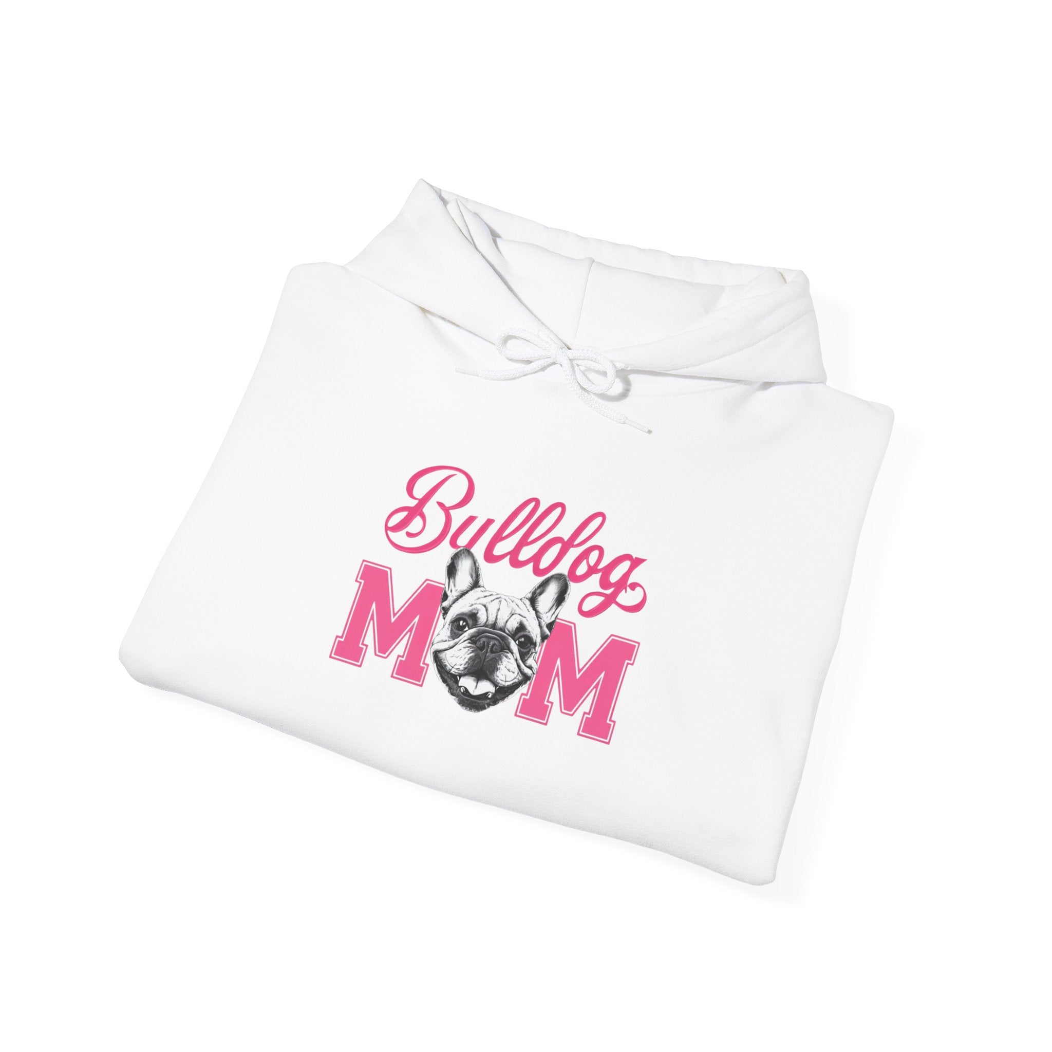 Bulldog Mom Personalized Hoodie (French)