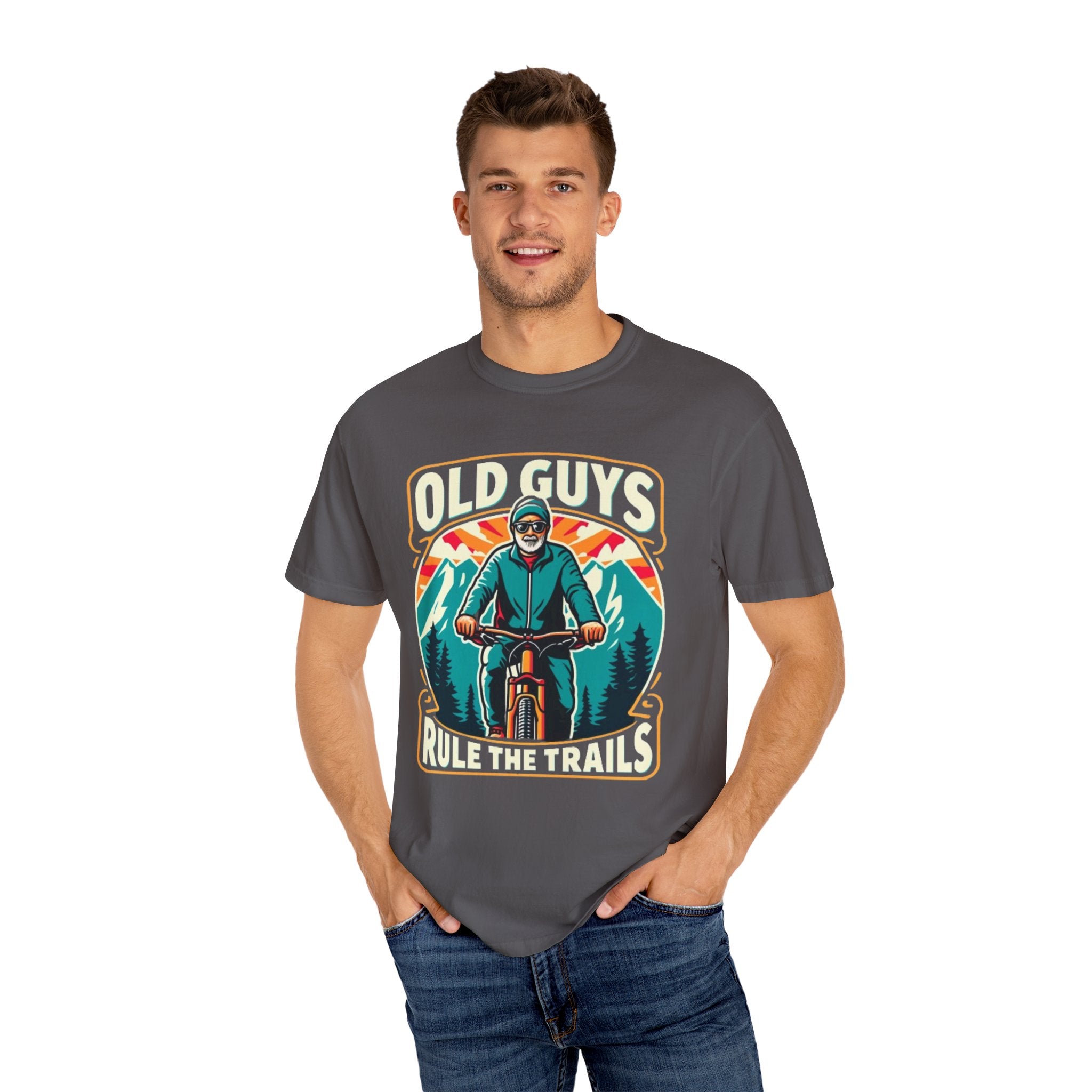 Mountain Bike Men's T-Shirt - Old Guys Rule the Trails