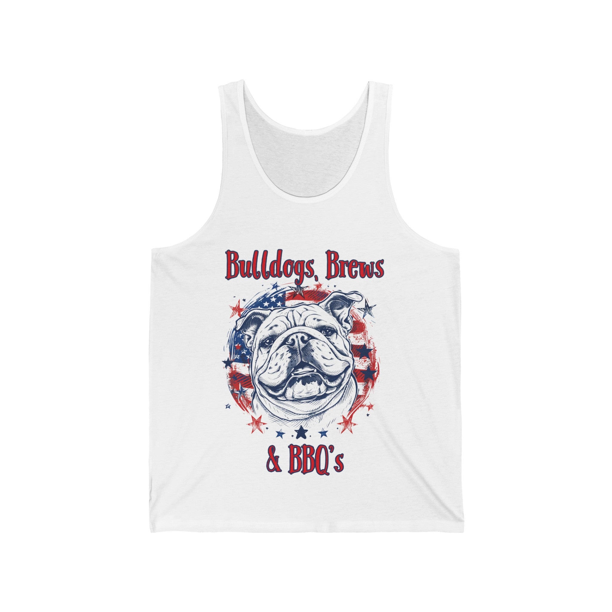 Bulldogs, Brews & BBQ's Men's Tank (English)