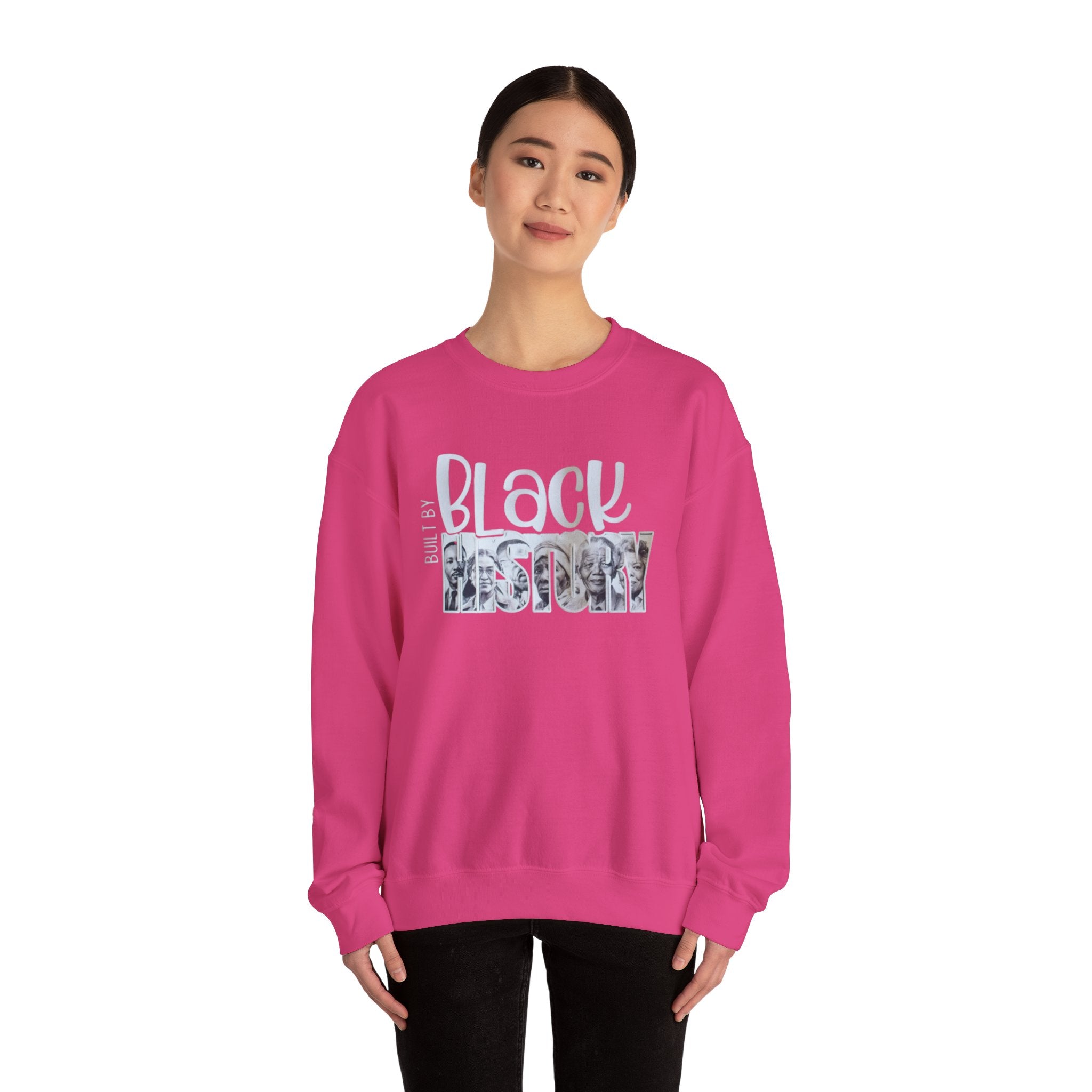 Built By Black History Unisex Crew Neck Sweatshirt