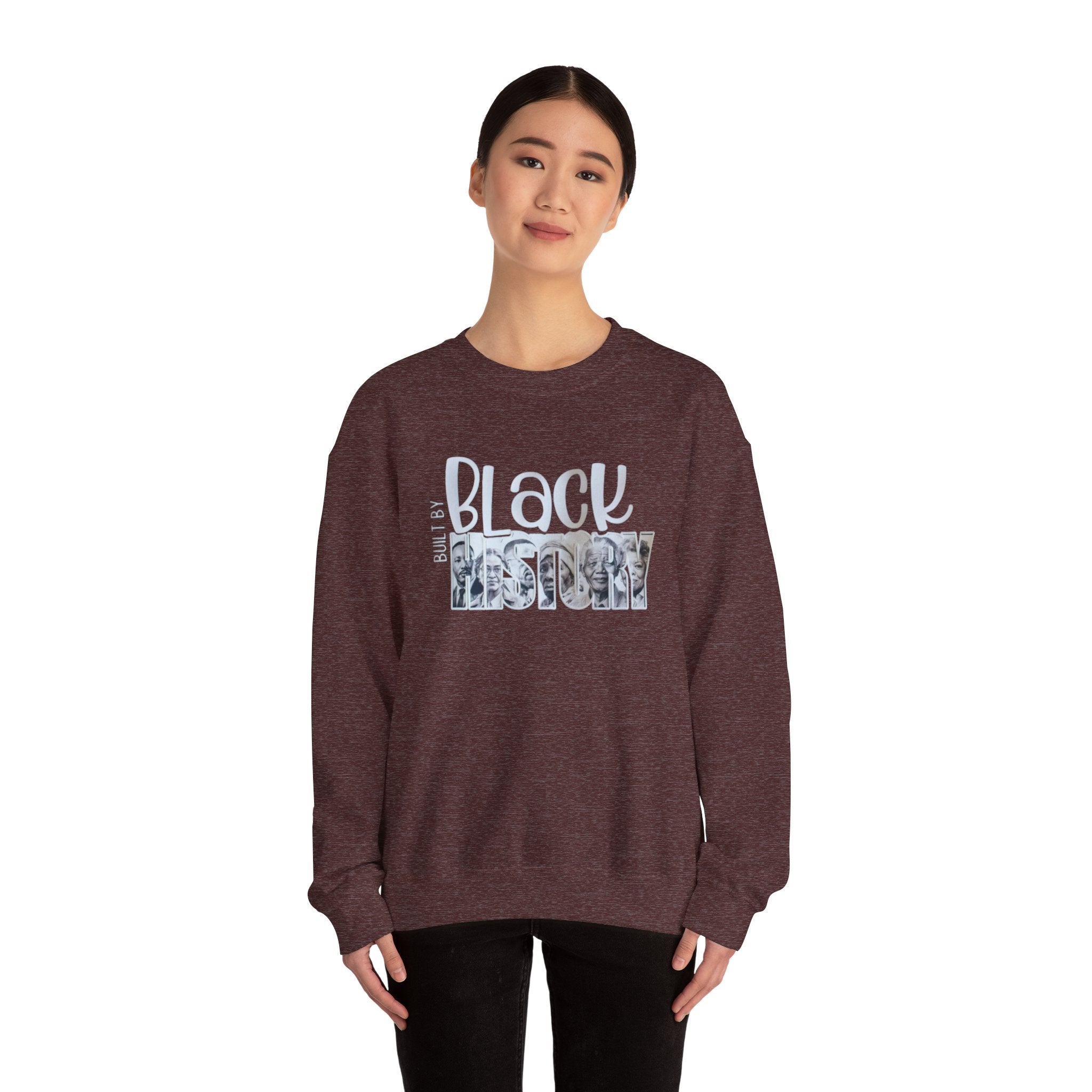 Built By Black History Unisex Crew Neck Sweatshirt
