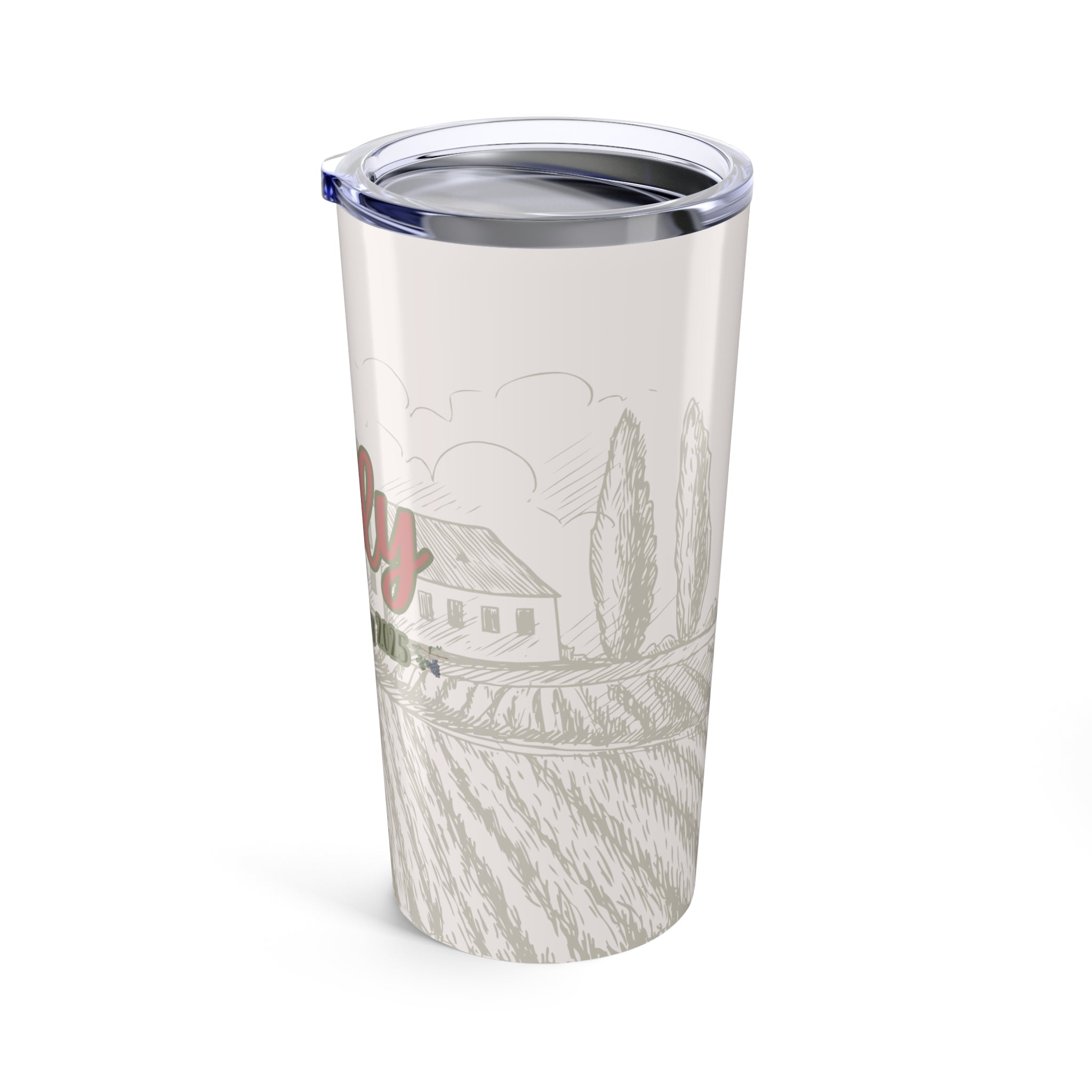 Personalized Tumbler 20oz | Custom Drinkware for Wine Lovers | Perfect Gift for Holidays, Birthdays, and Weddings | Eco-Friendly Travel Mug