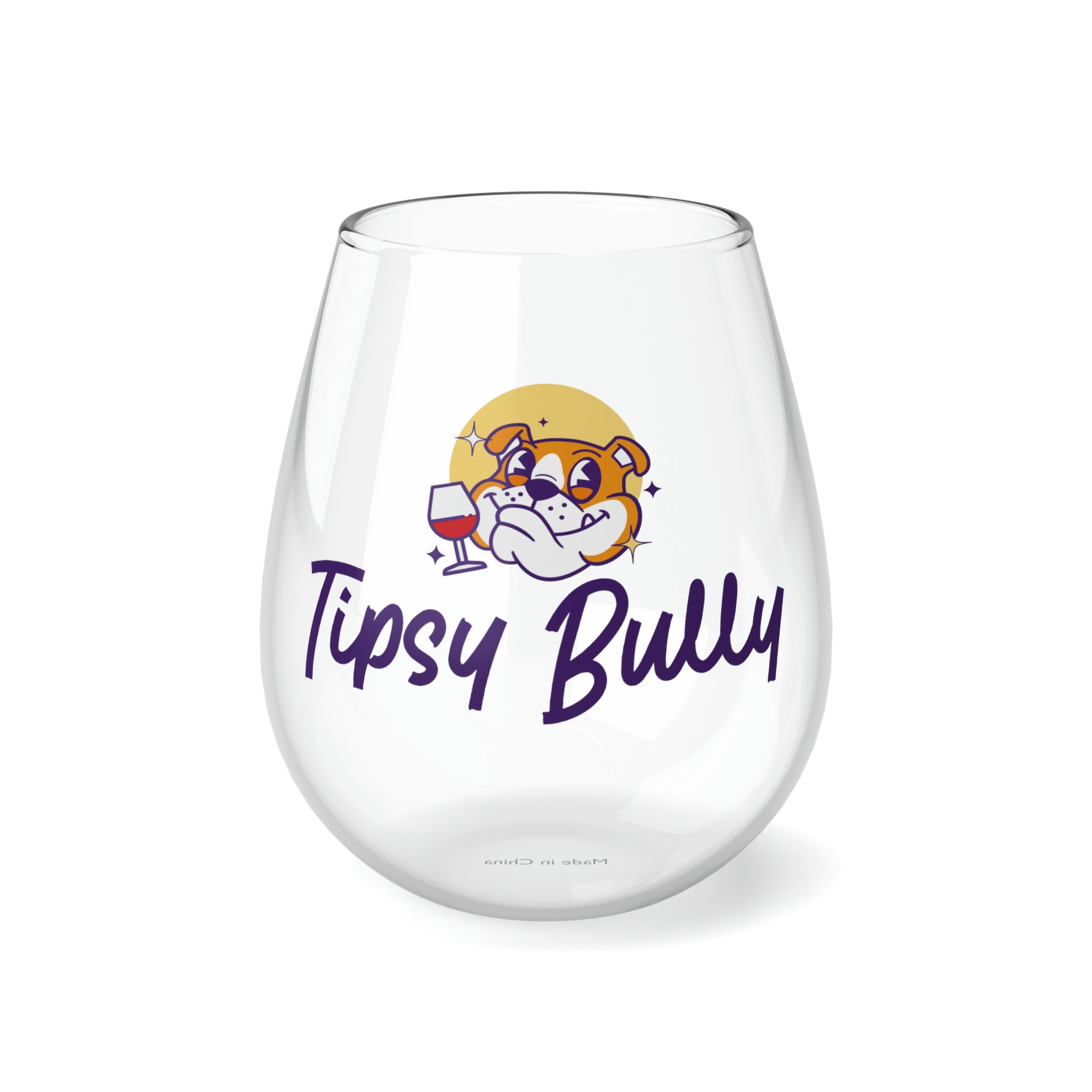 Tipsy Bully's Signature Sipper: The Stemless Wonder π·πΆ