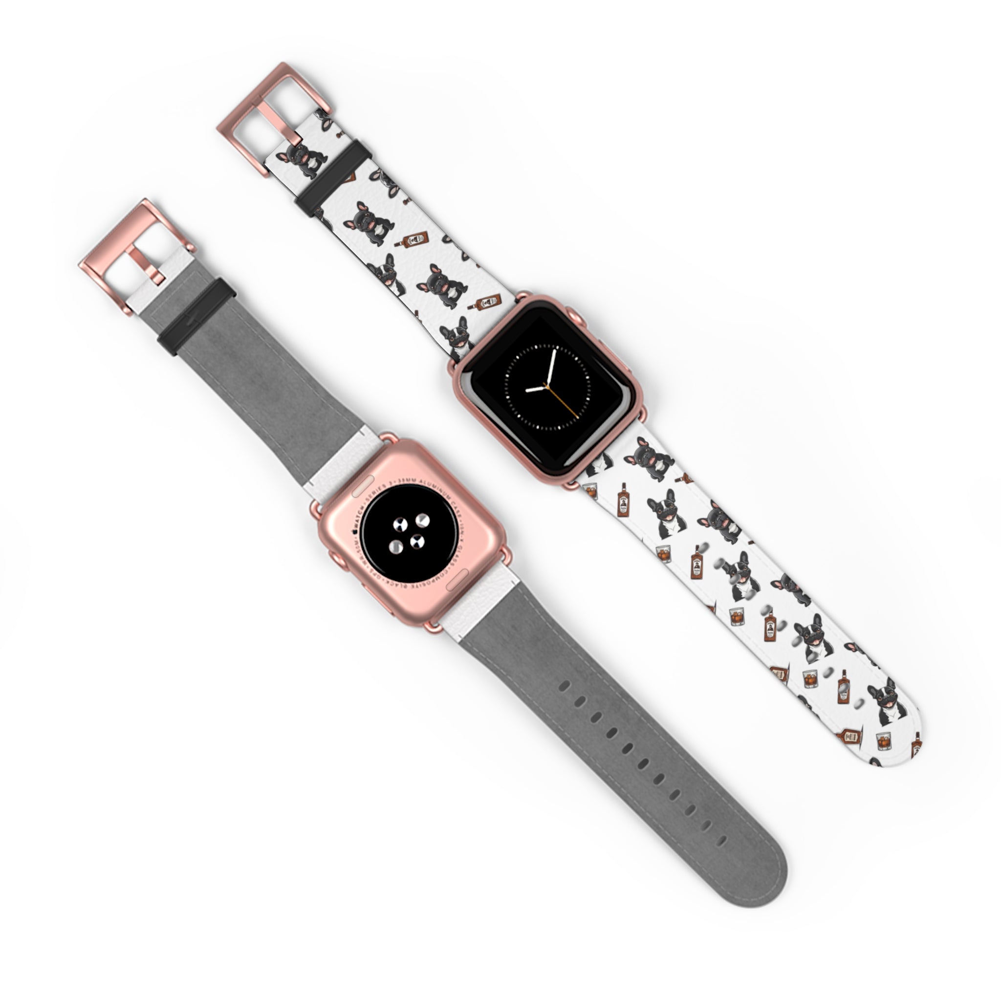 Bulldog Apple Watch Bands (french/bourbon)