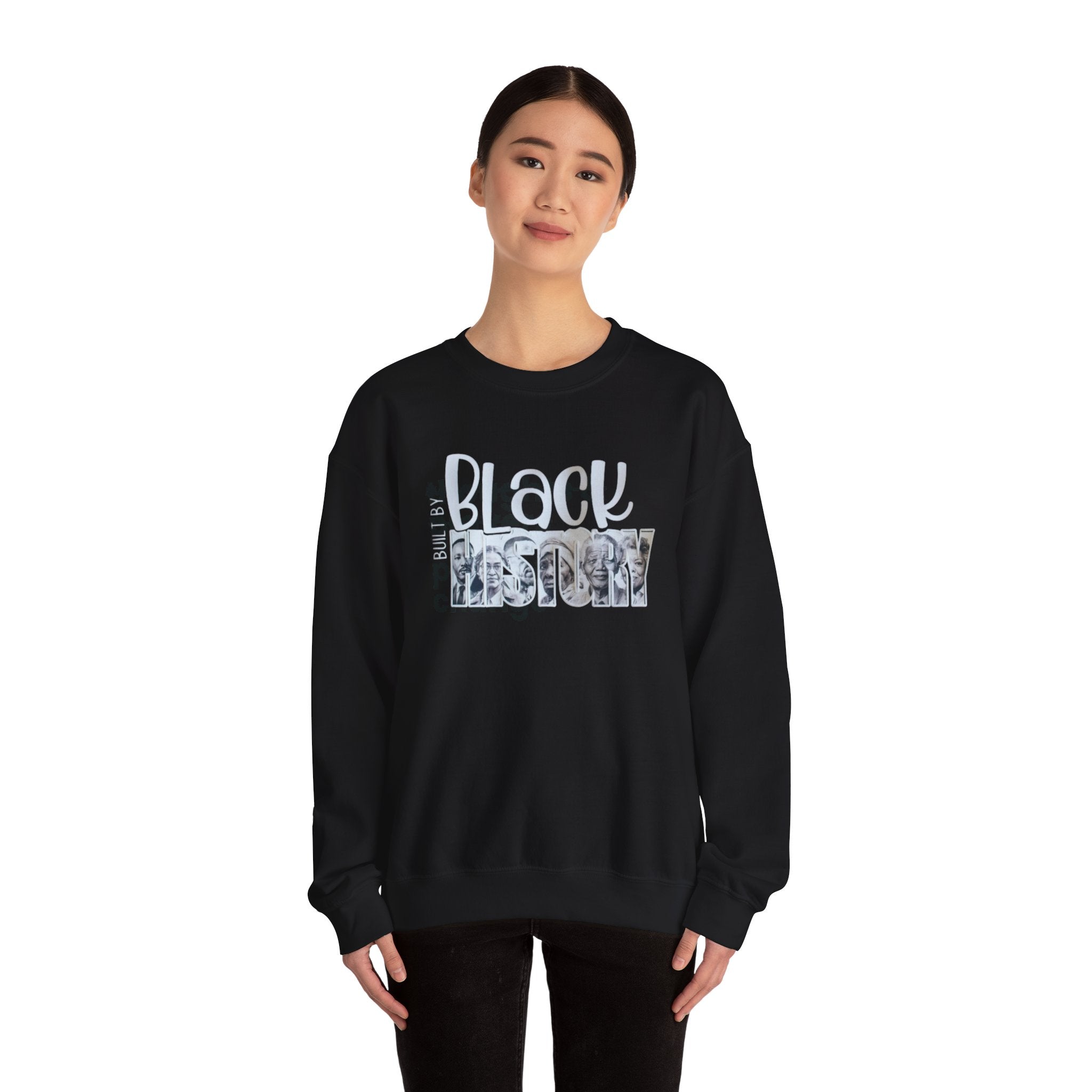 Built By Black History Unisex Crew Neck Sweatshirt