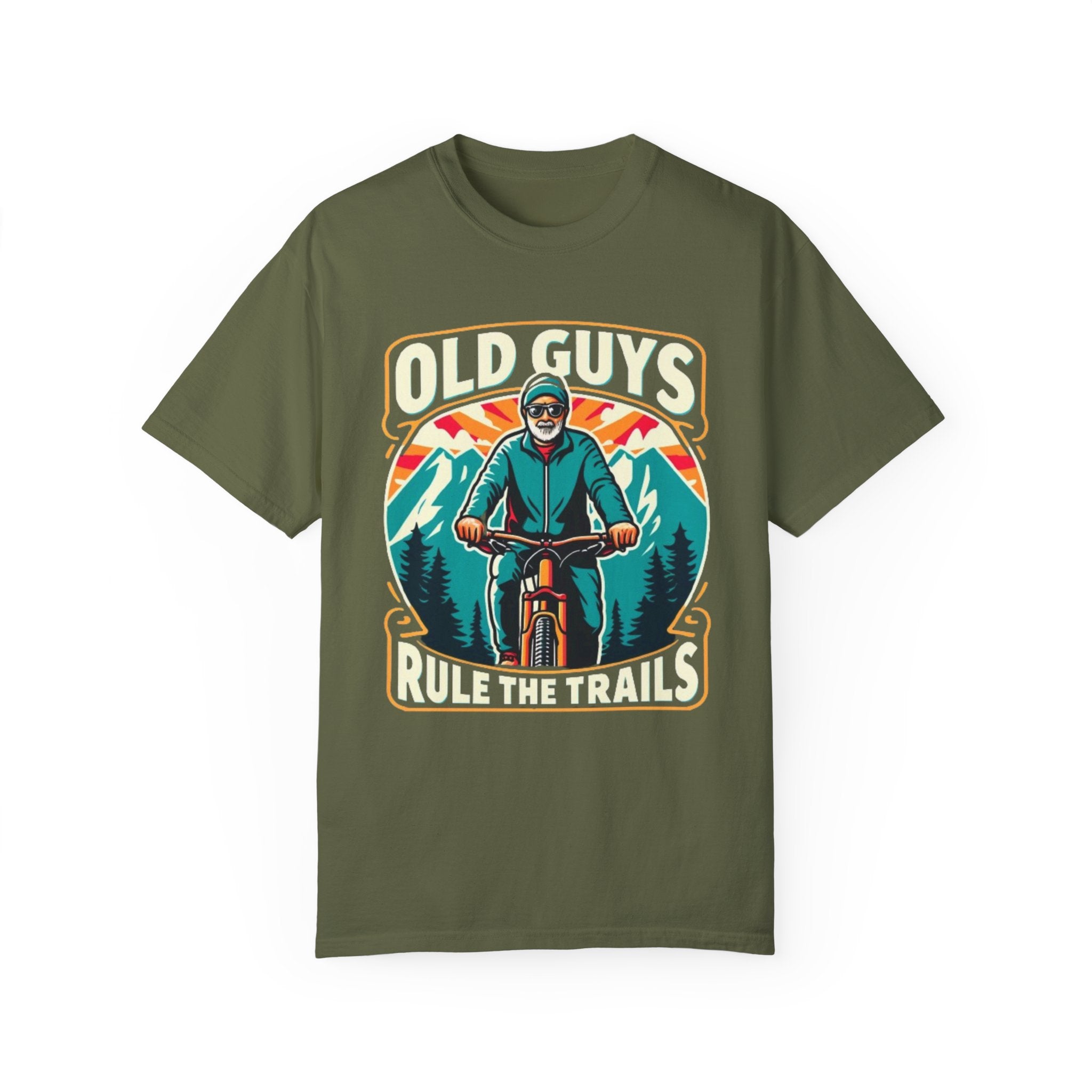 Mountain Bike Men's T-Shirt - Old Guys Rule the Trails
