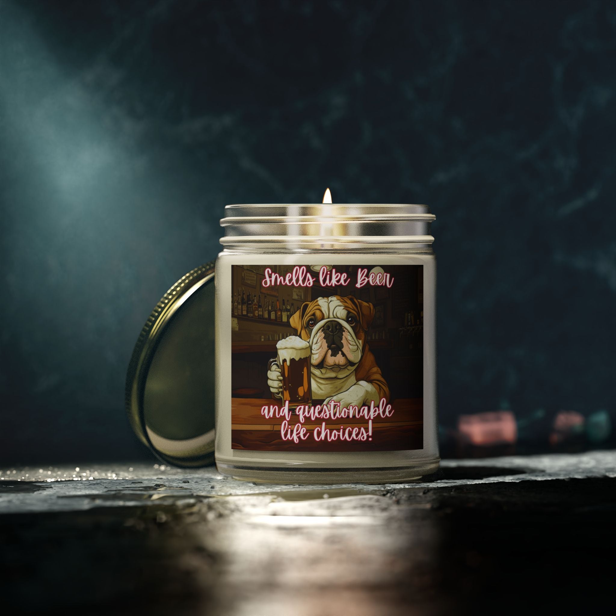 Tipsy Bully Scented Candle (English/Beer)