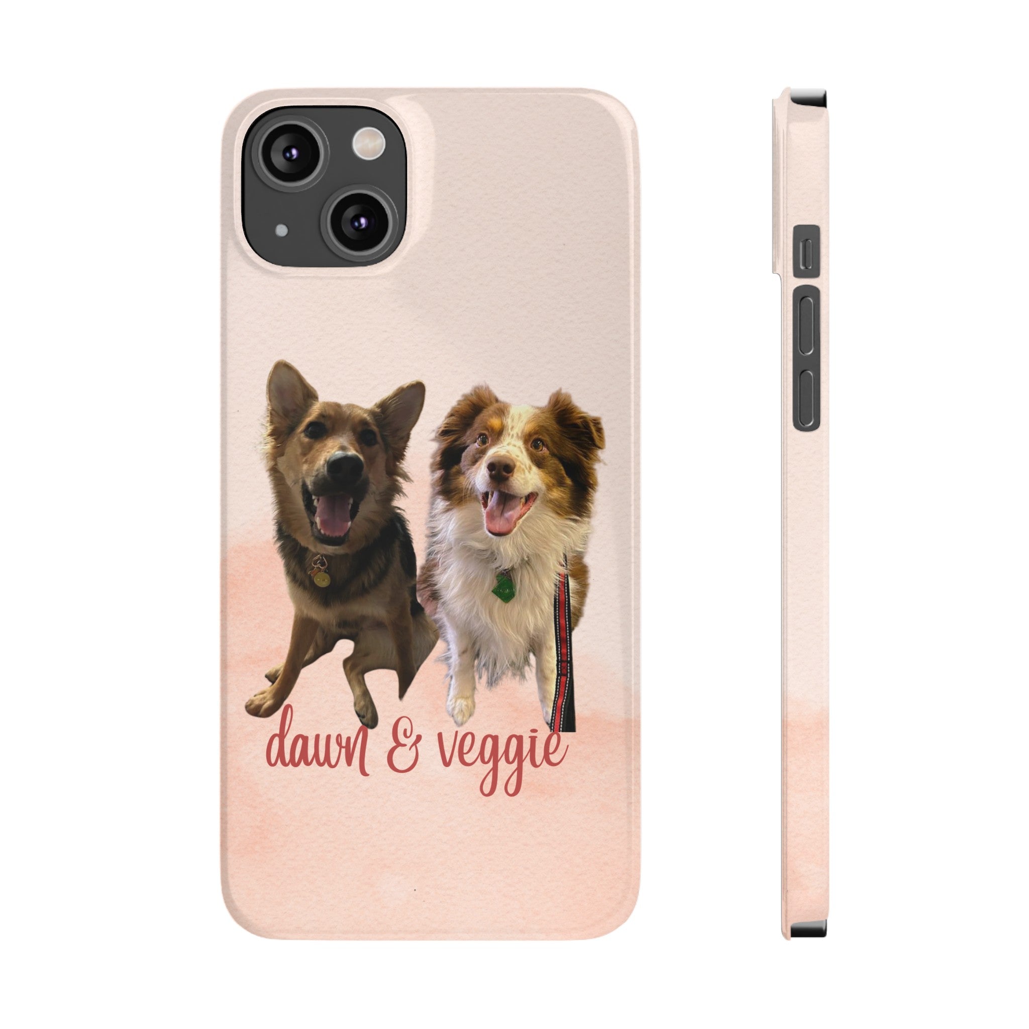 Dog iPhone Cases (Dawn/Veggie)