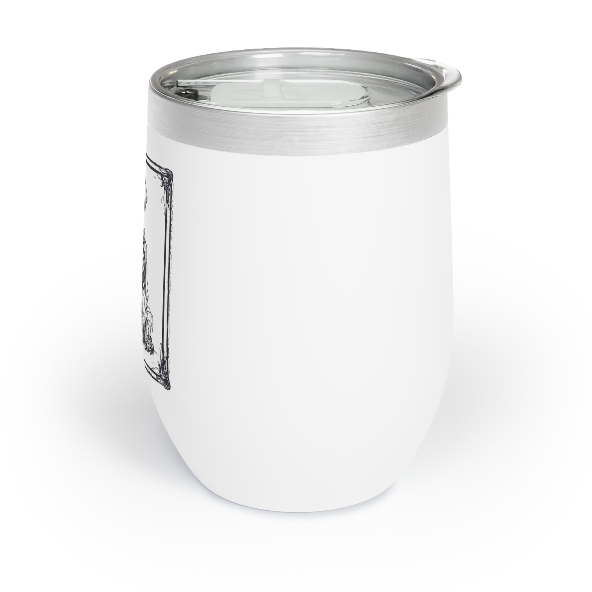 Skeleton Dog Wine Tumbler - Chill Vibes for Dog Lovers