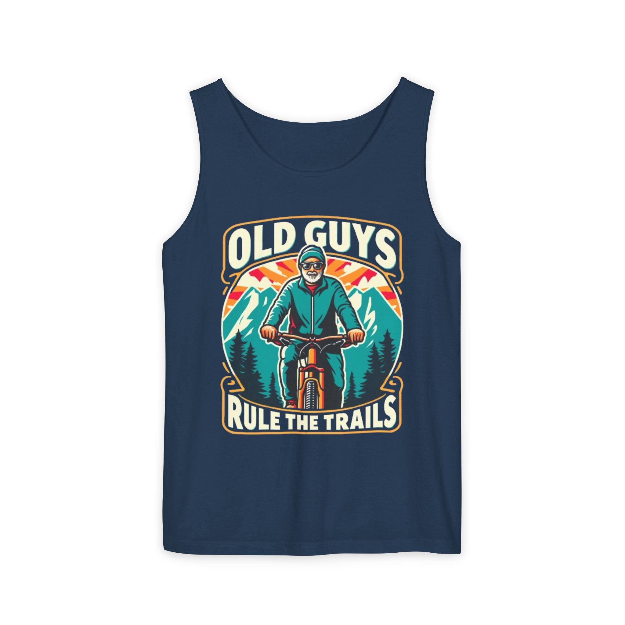 Men's Tank Top - Old Guys Rule the Trails (Unisex)