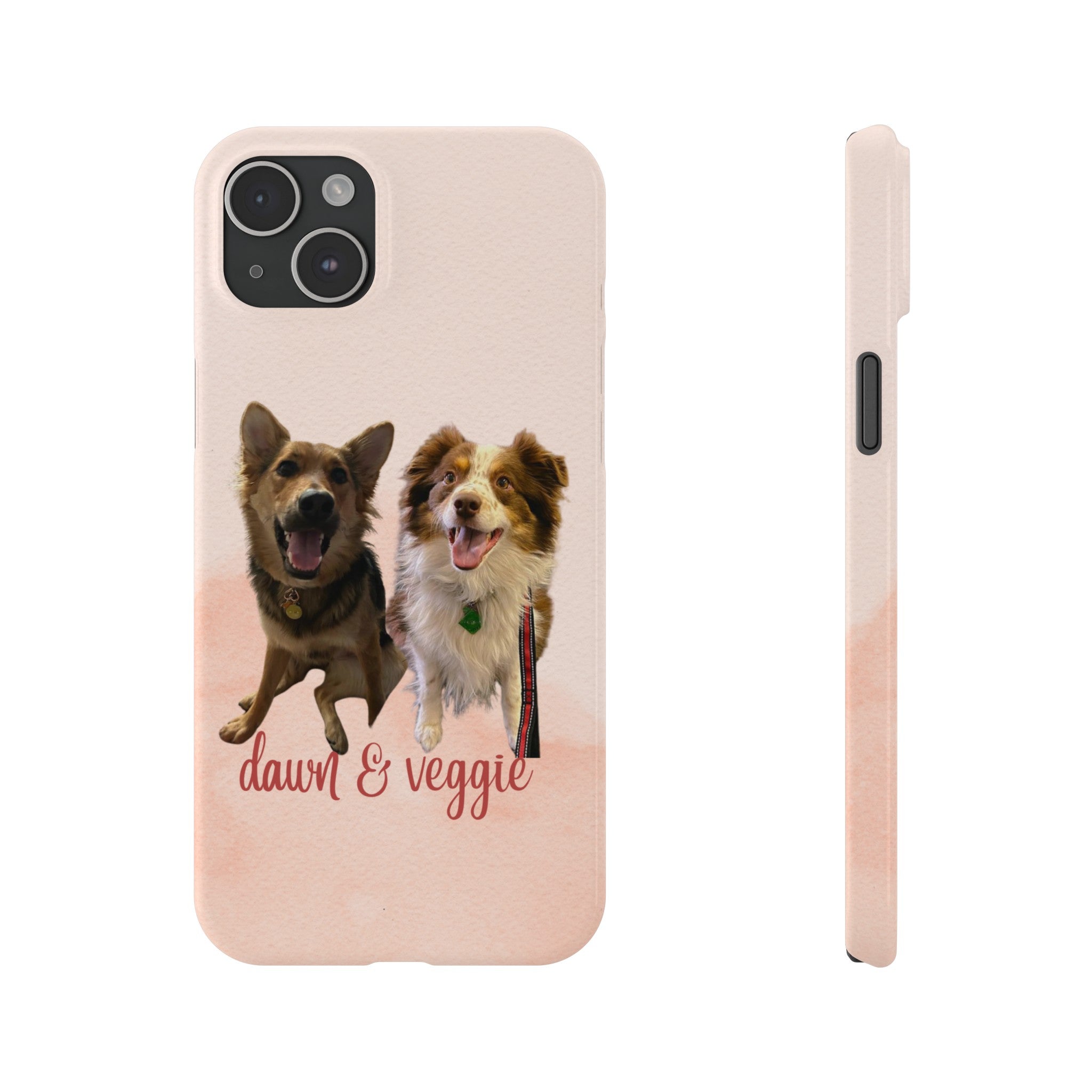 Dog iPhone Cases (Dawn/Veggie)