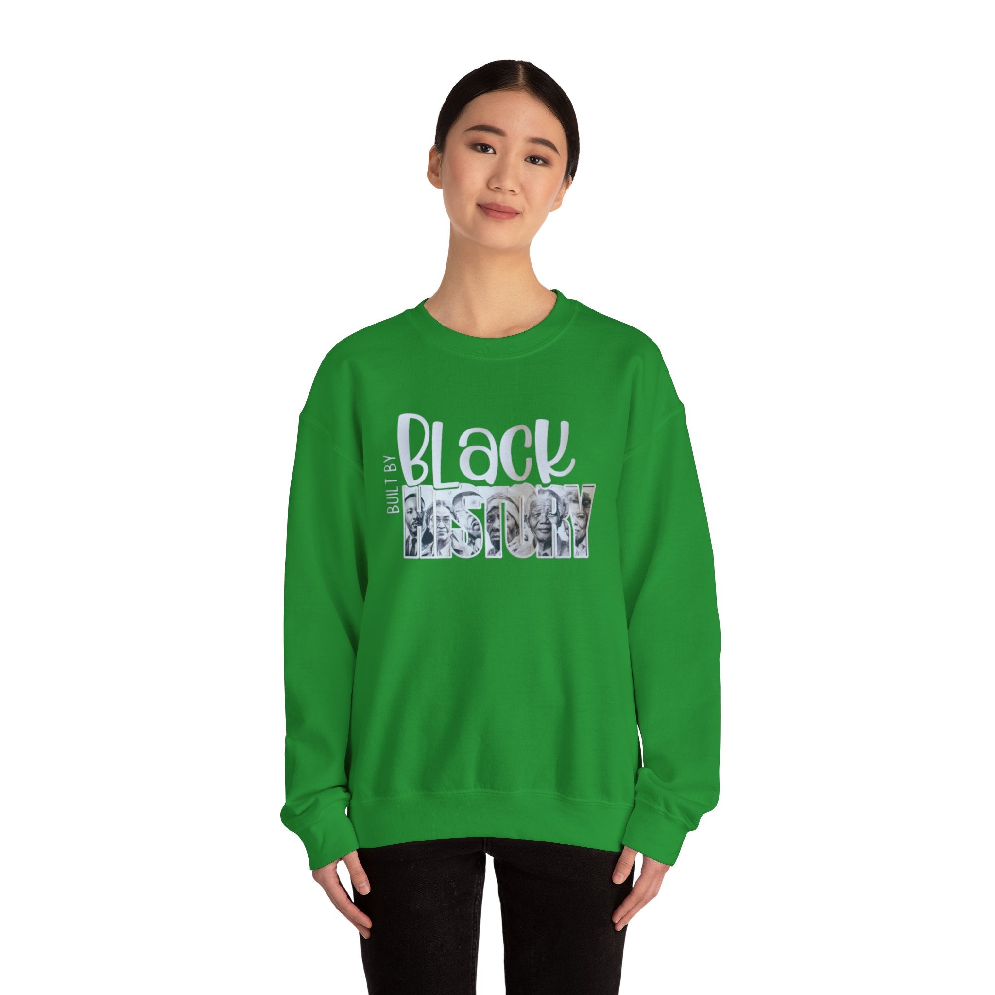 Built By Black History Unisex Crew Neck Sweatshirt