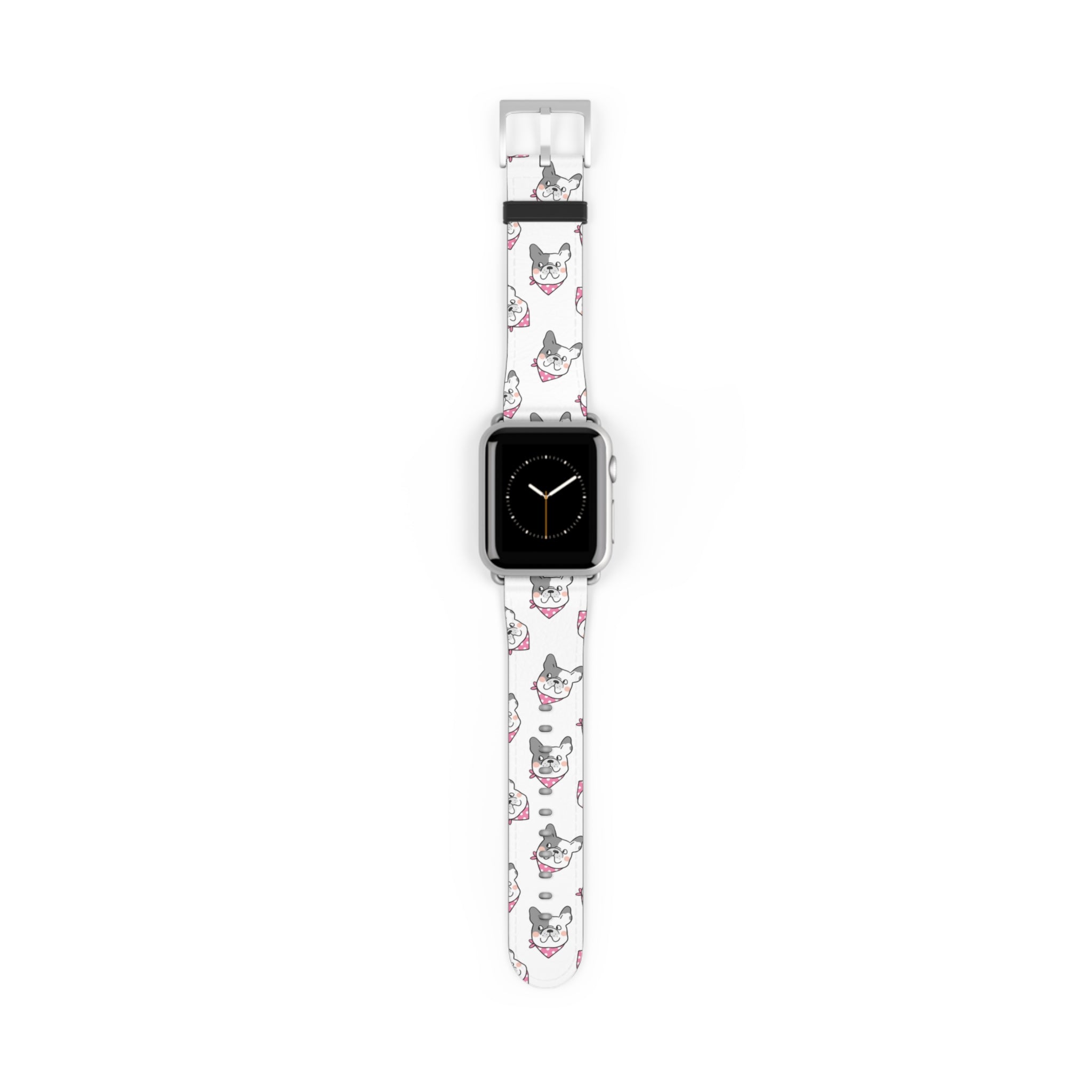 Bulldog Apple Watch Bands (French/Pink)