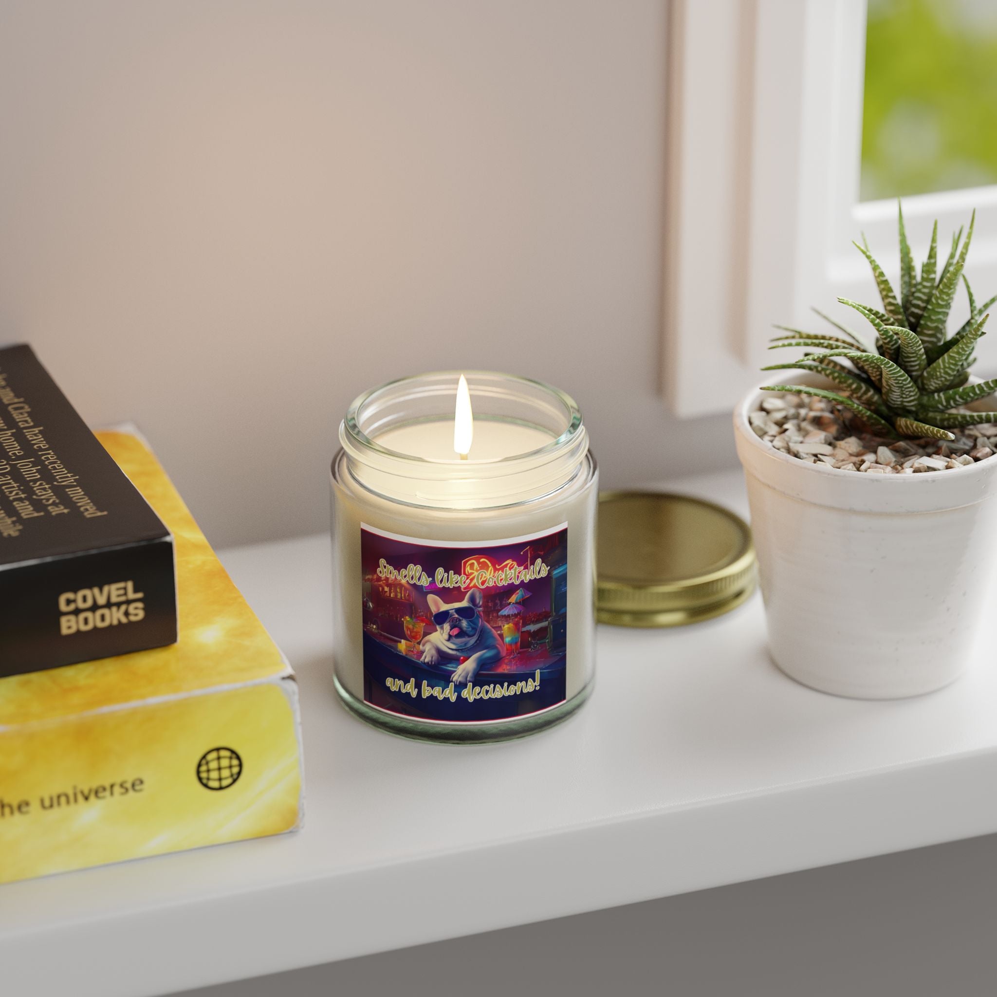 Tipsy Bully Scented Candle option 22 - French Bulldog mom home decor | Tipsy Bully