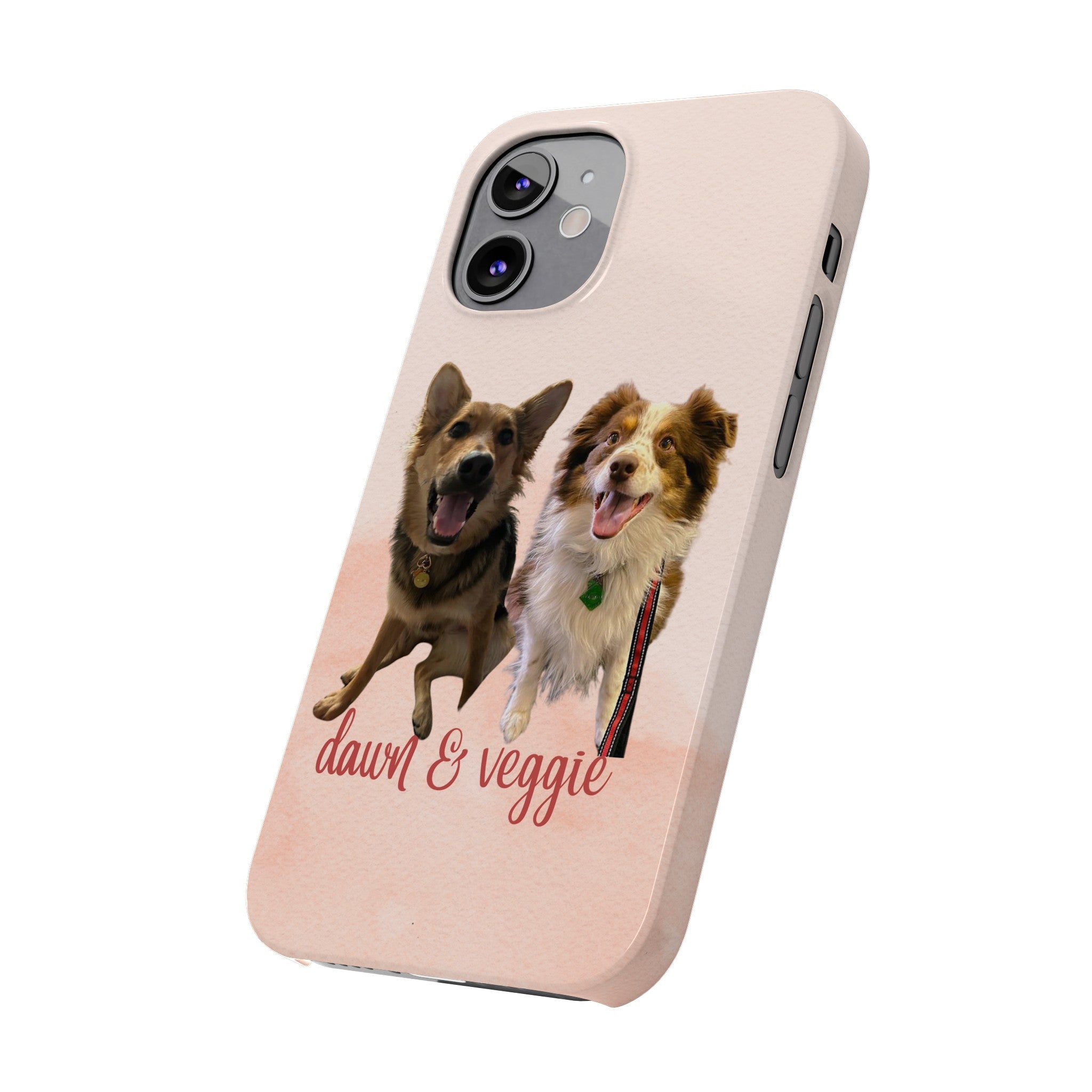 Dog iPhone Cases (Dawn/Veggie)
