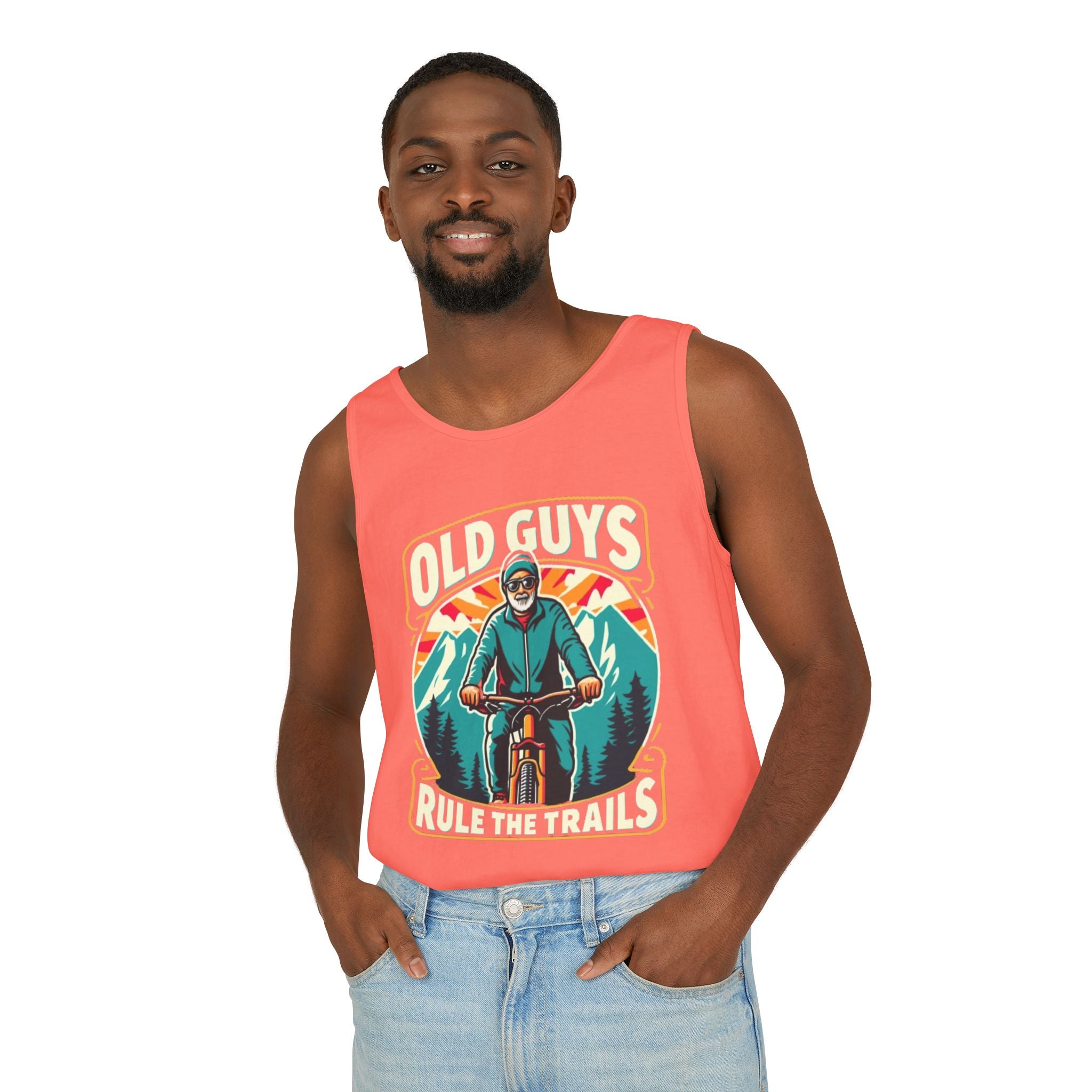 Men's Tank Top - Old Guys Rule the Trails (Unisex)