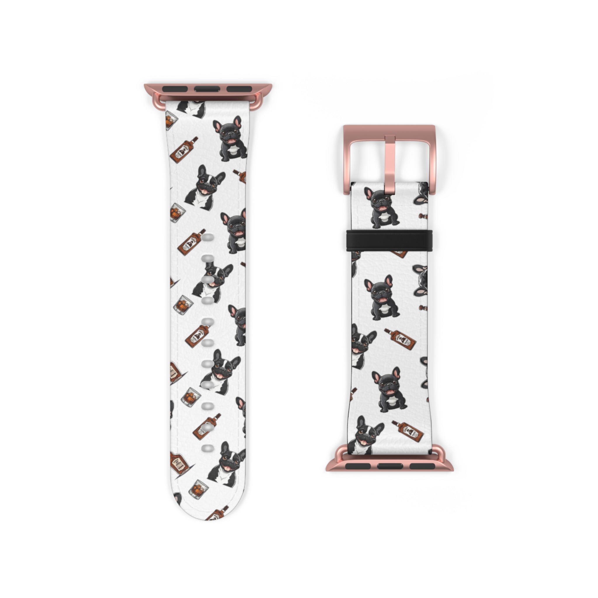 Bulldog Apple Watch Bands (french/bourbon)