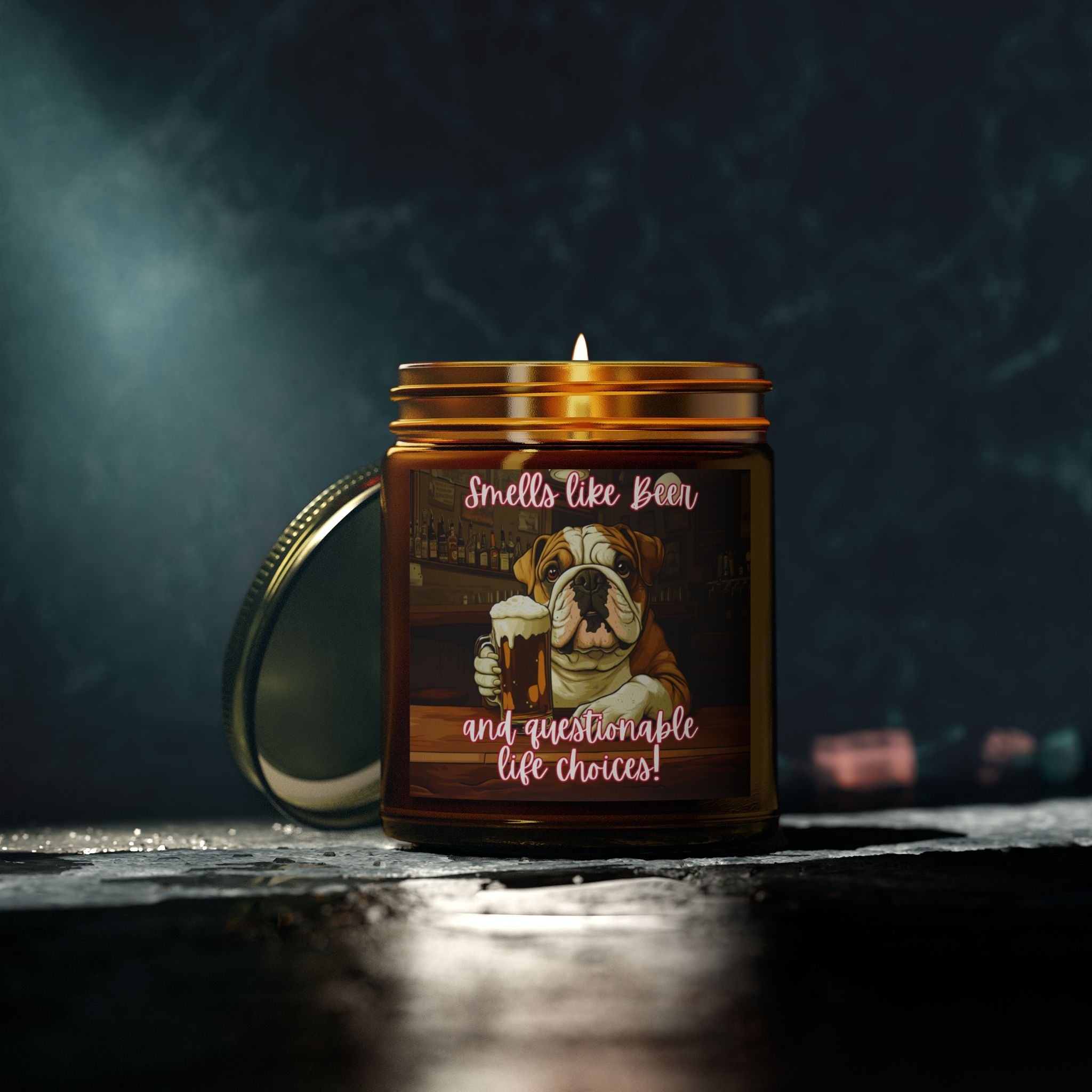 Tipsy Bully Scented Candle (English/Beer)