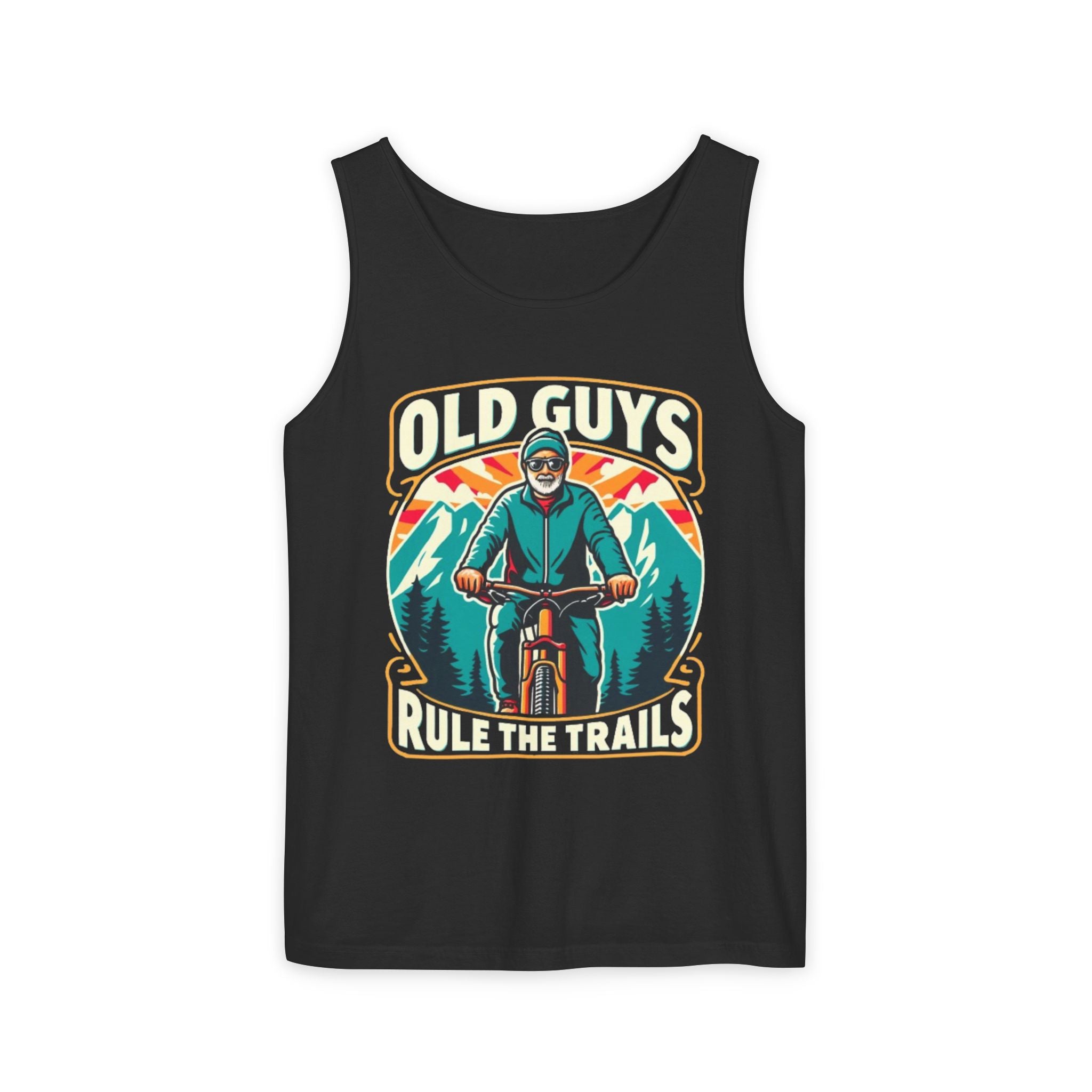 Men's Tank Top - Old Guys Rule the Trails (Unisex)