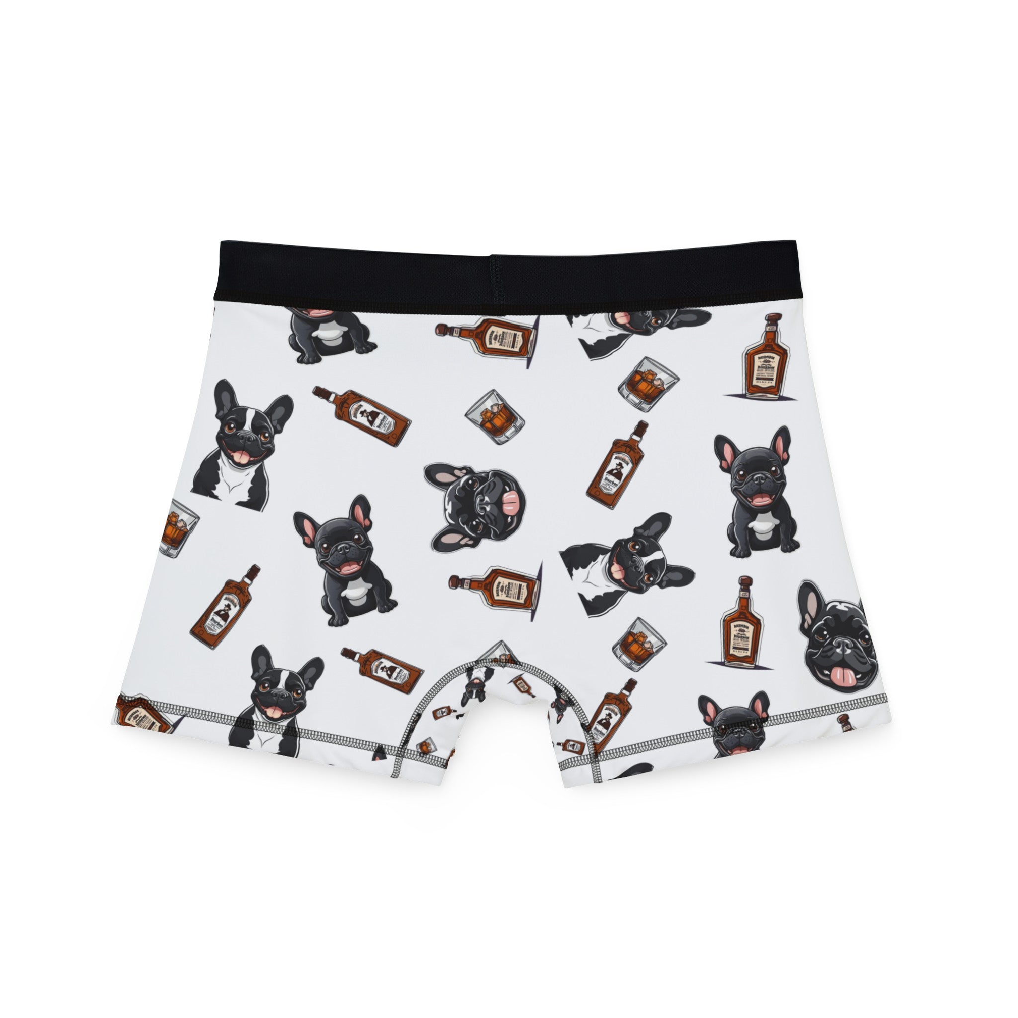 Tipsy Bully Bulldogs & Bourbon Men's Underwear (French/Black)