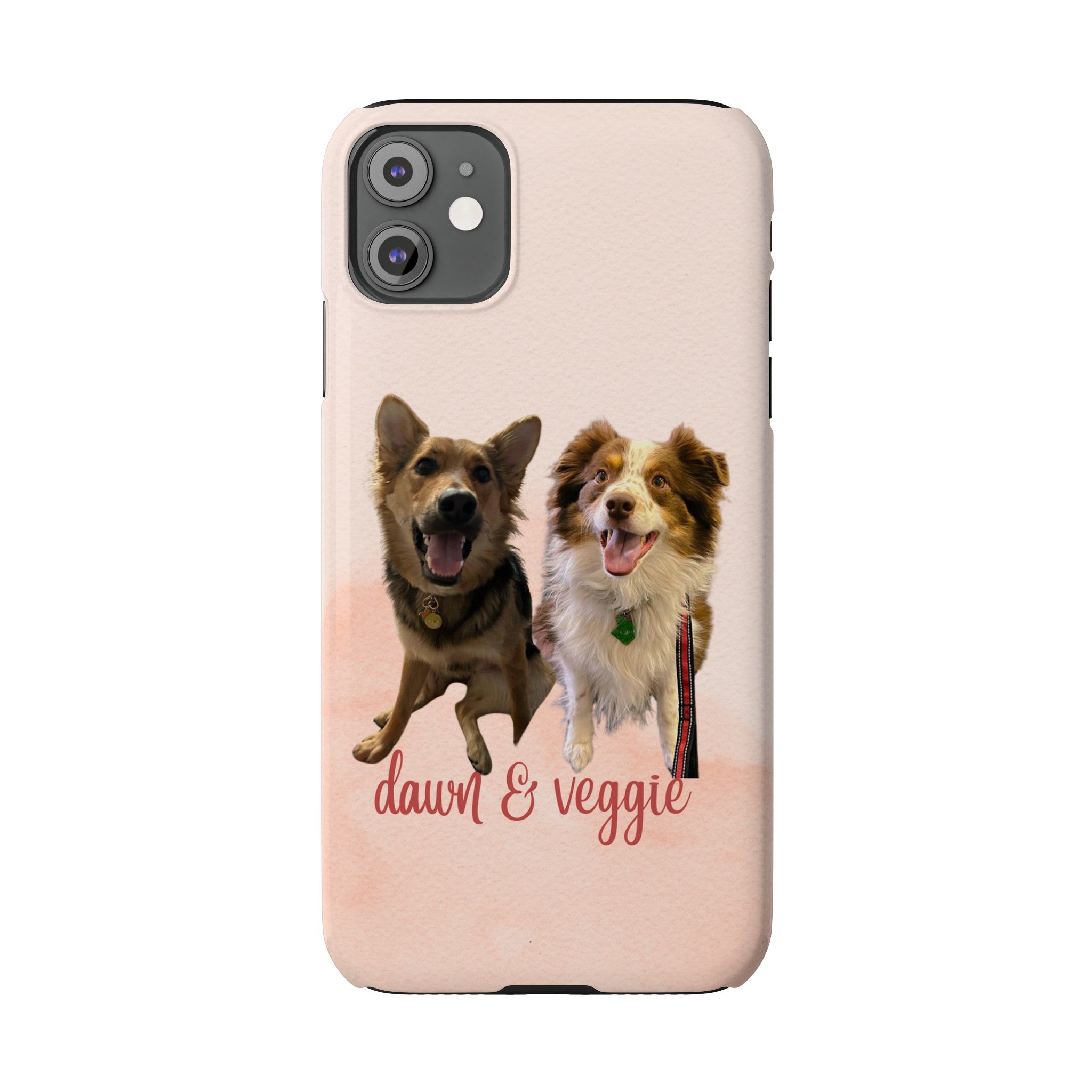 Dog iPhone Cases (Dawn/Veggie)