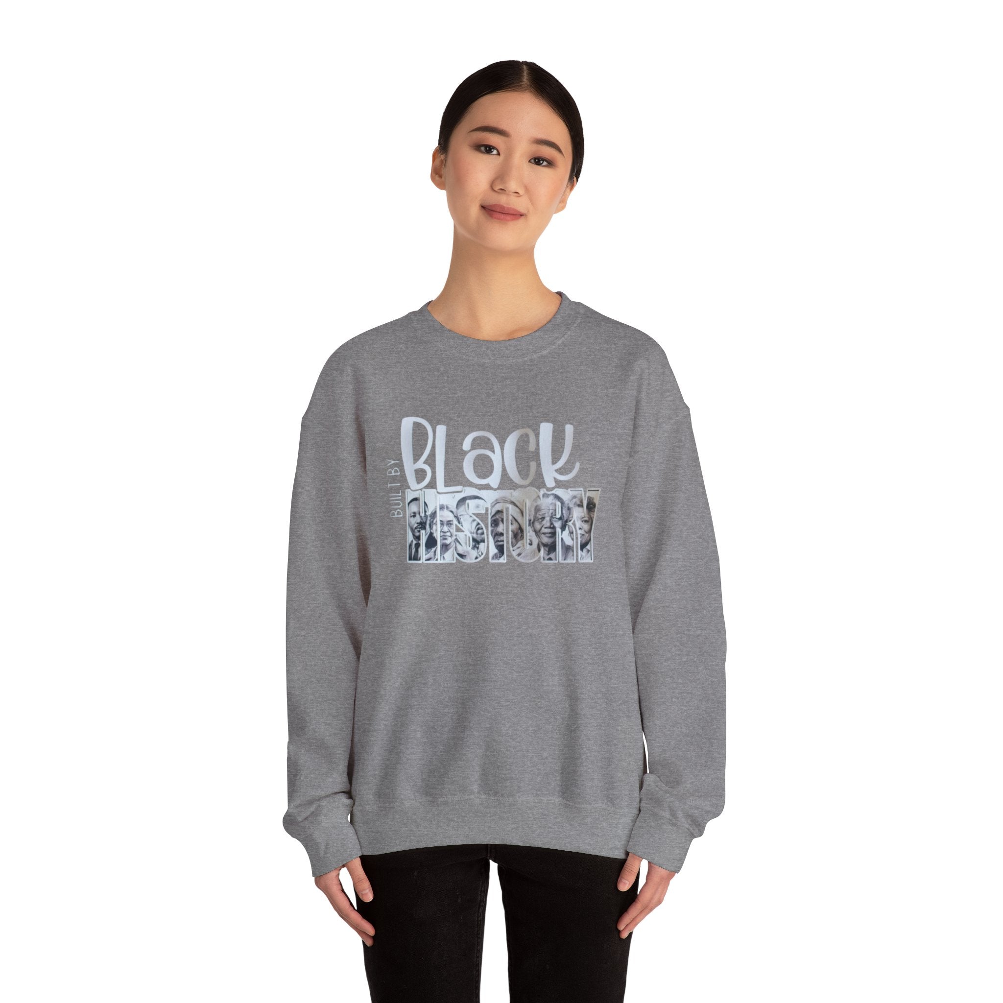 Built By Black History Unisex Crew Neck Sweatshirt
