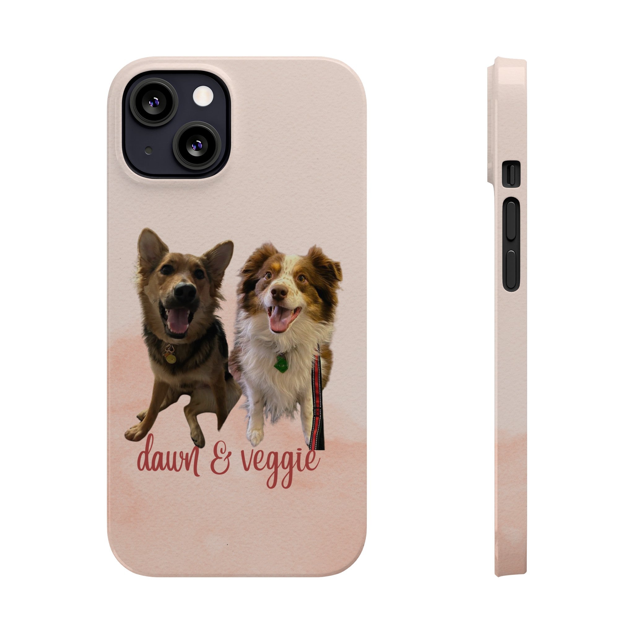 Dog iPhone Cases (Dawn/Veggie)