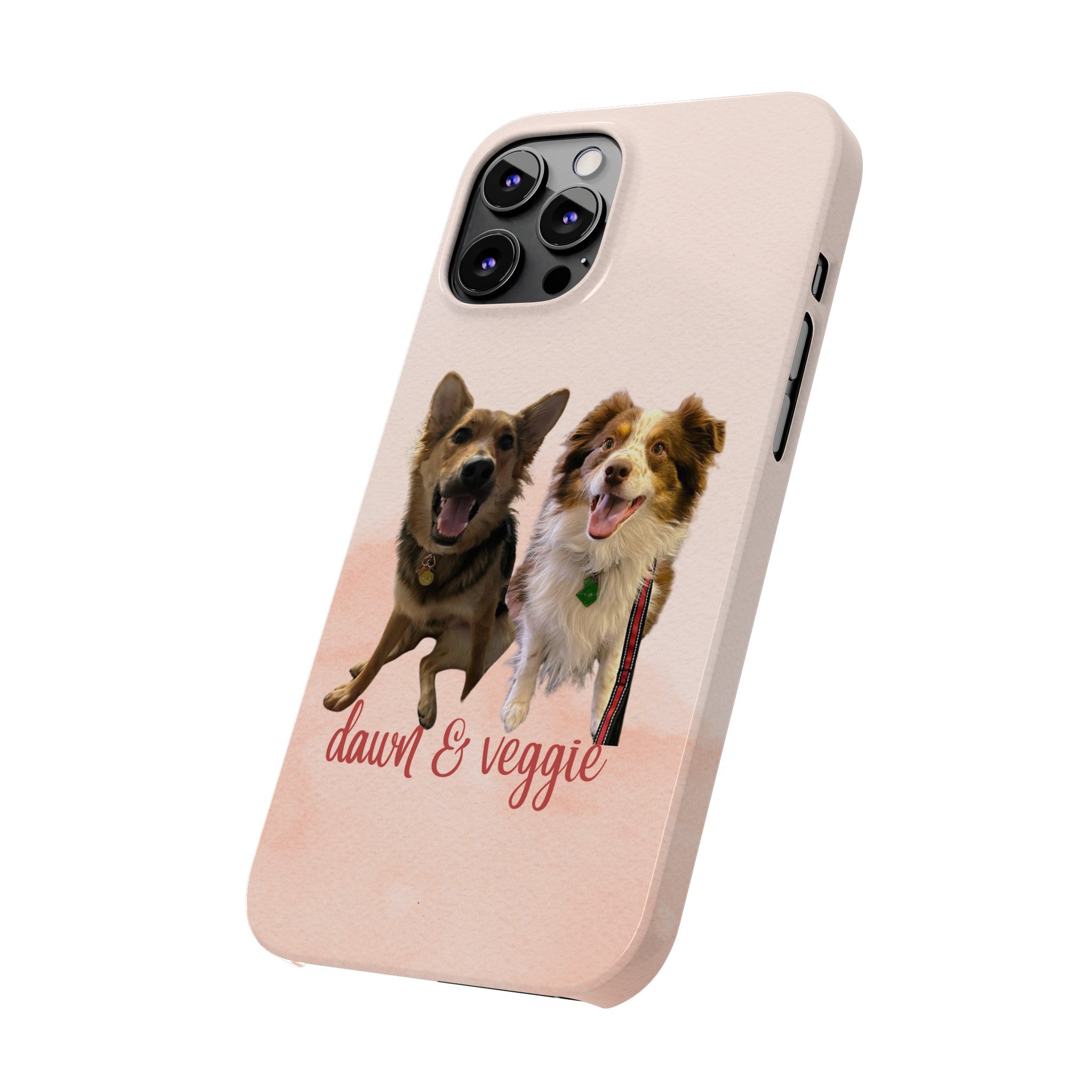 Dog iPhone Cases (Dawn/Veggie)