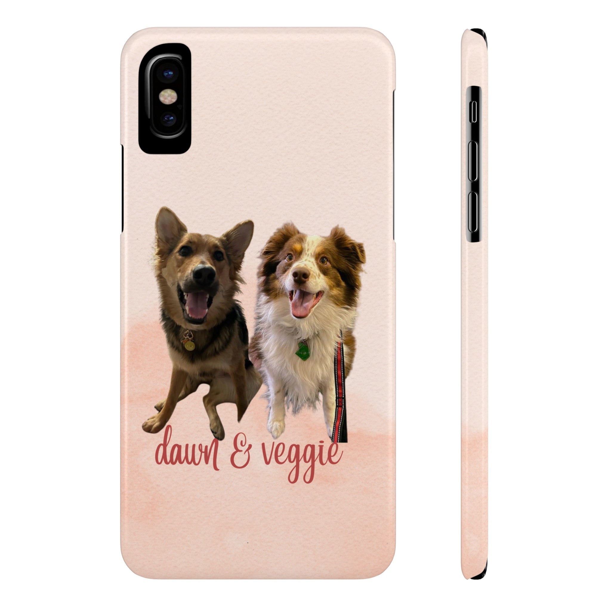 Dog iPhone Cases (Dawn/Veggie)