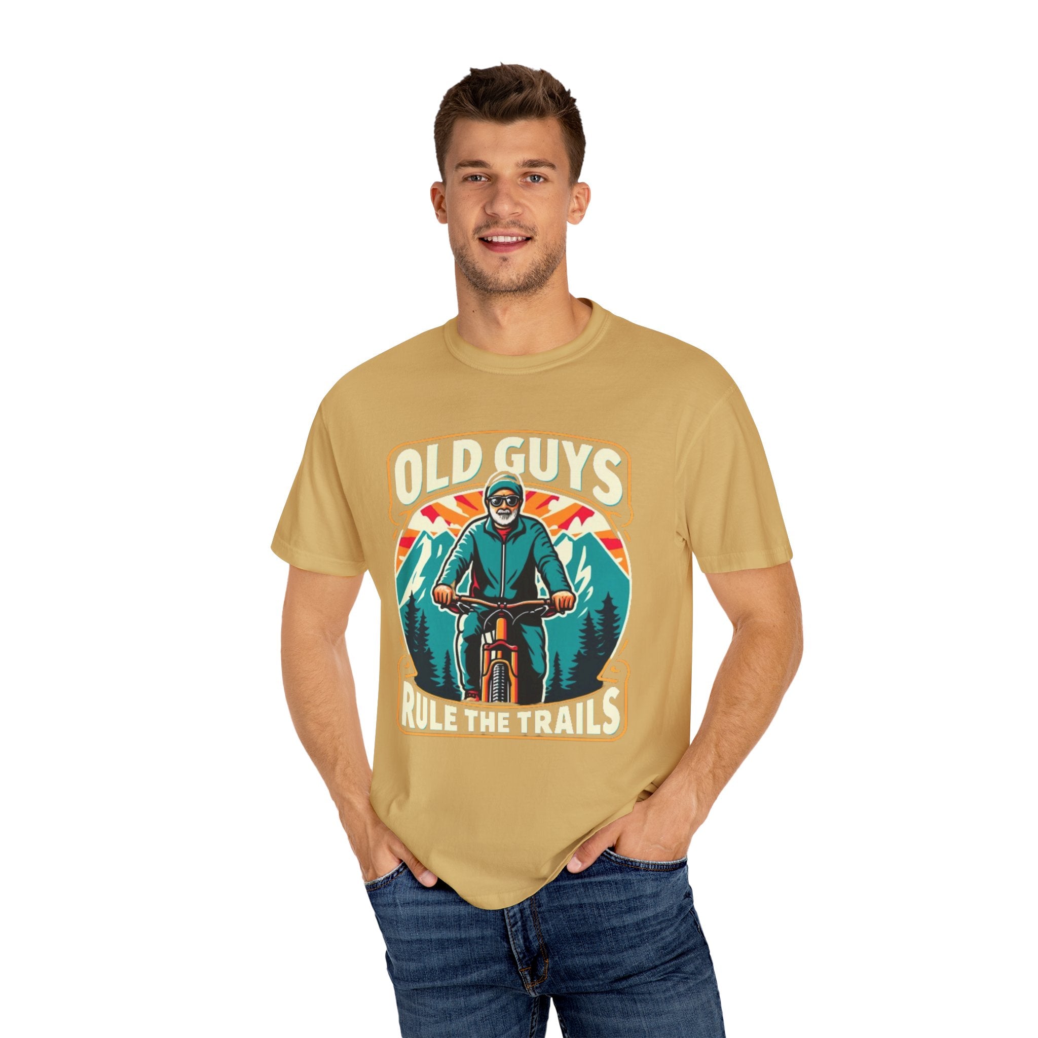 Mountain Bike Men's T-Shirt - Old Guys Rule the Trails