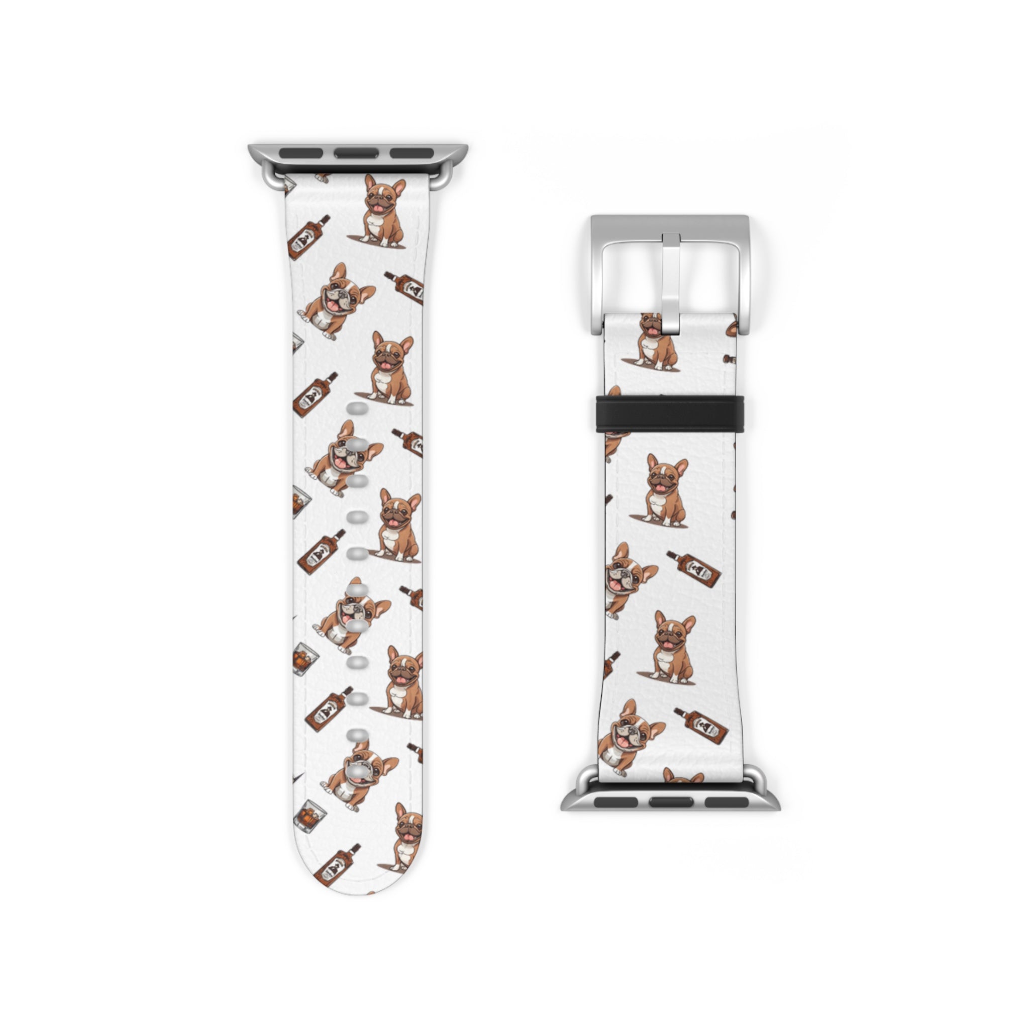 Bulldog Apple Watch Bands (French/Bourbon)
